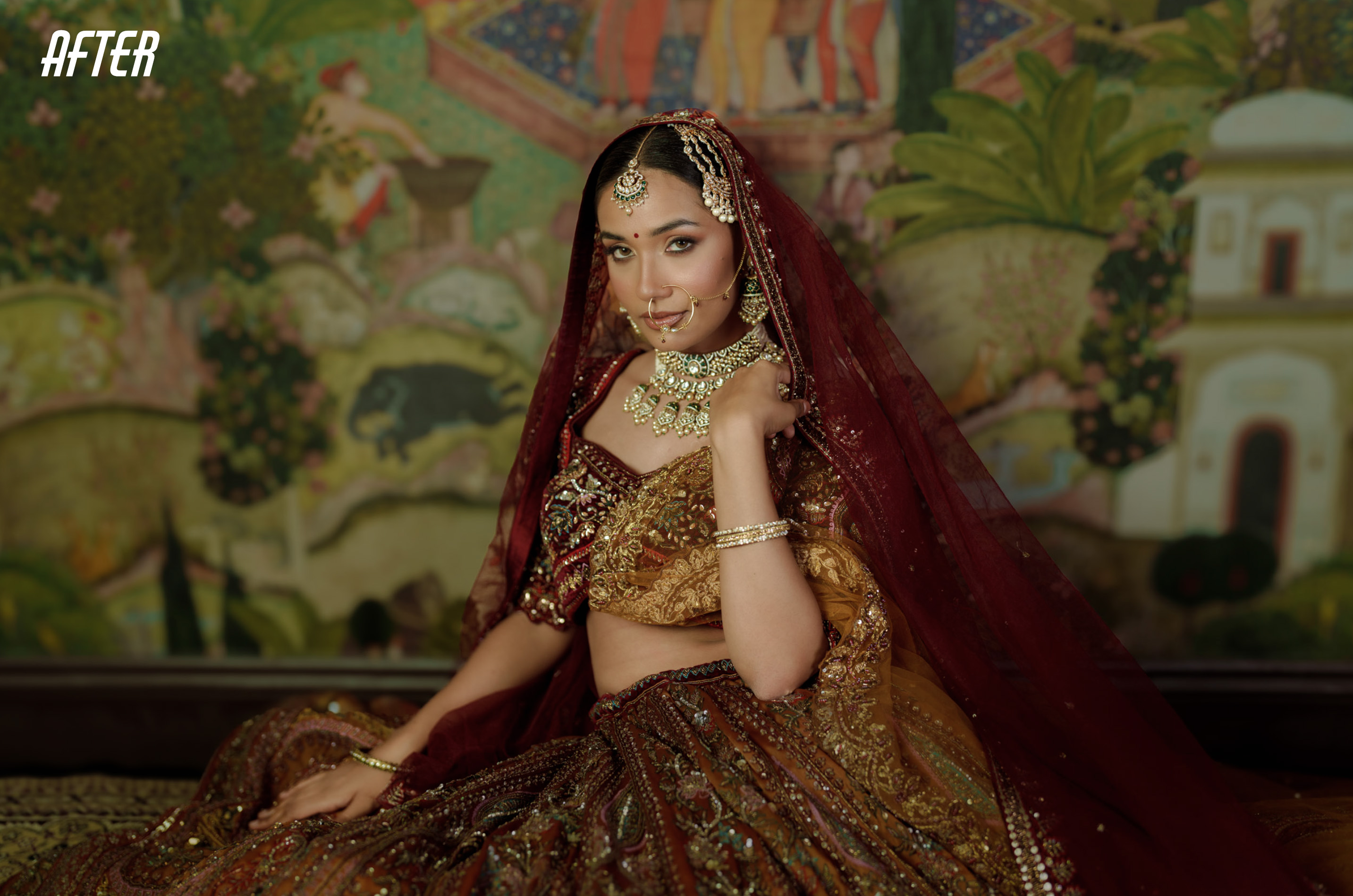 DUSKY BROWN – BRIDAL WARMTH TONES