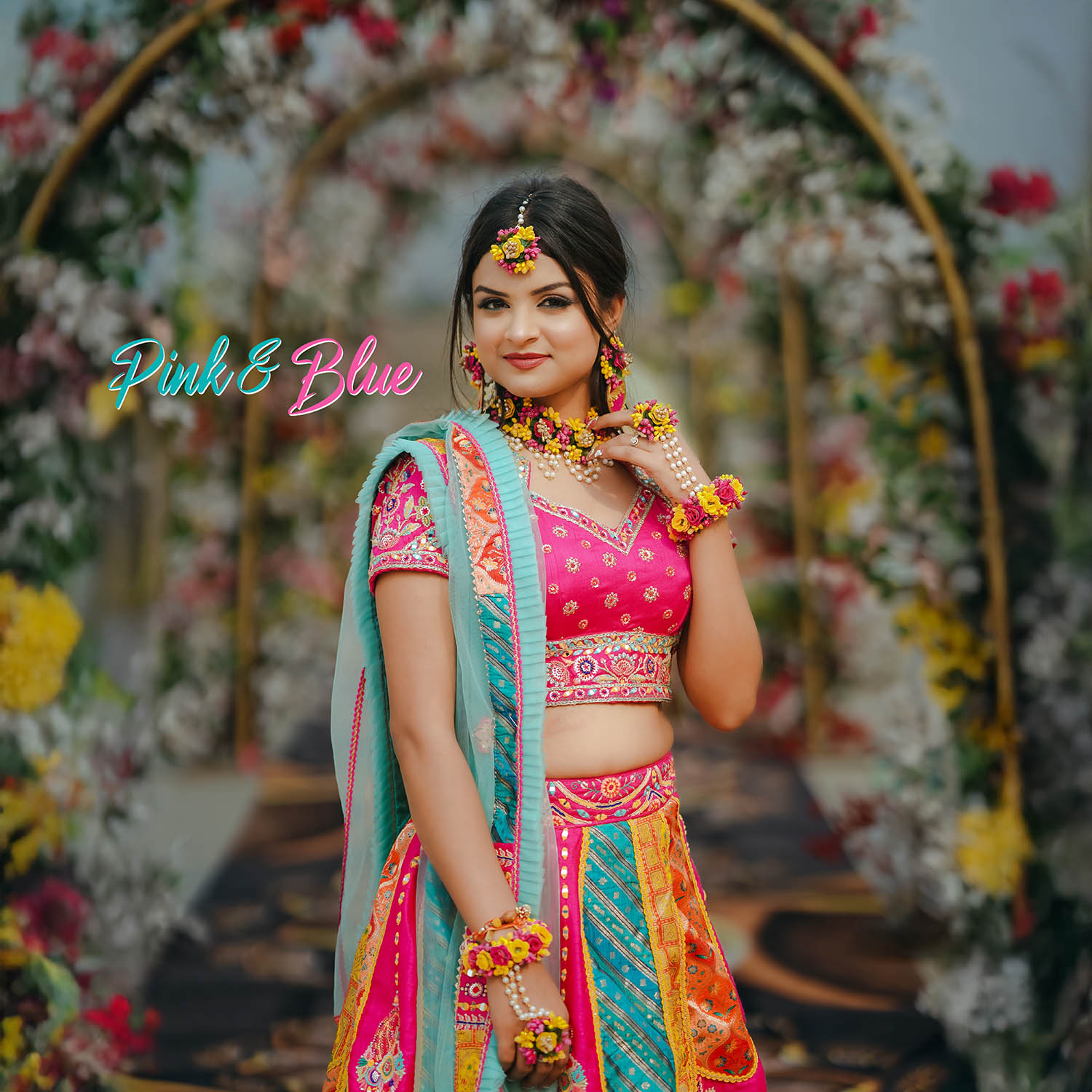 Pink & Blue | Vibrant Wedding Lightroom Preset