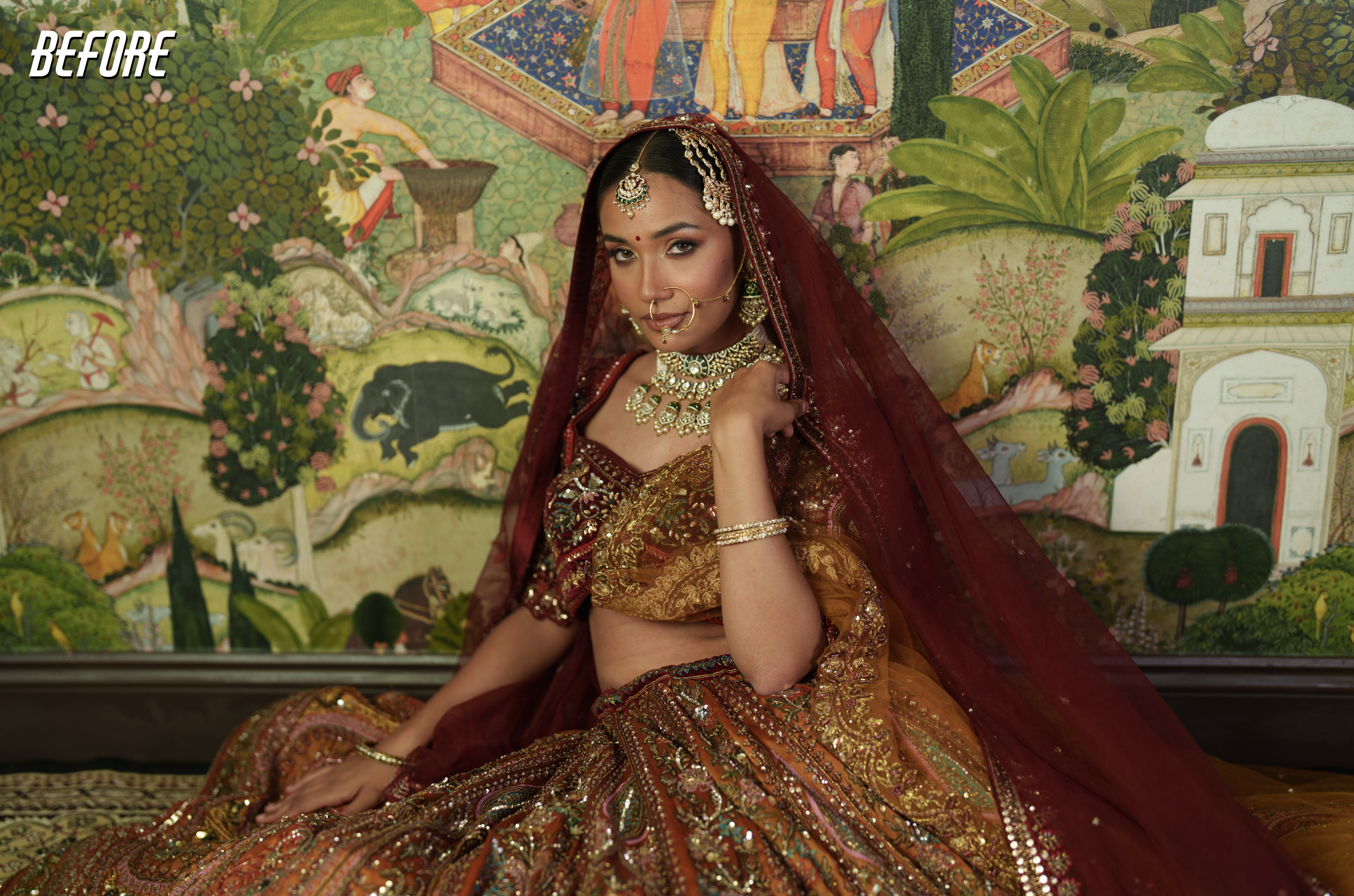 DUSKY BROWN – BRIDAL WARMTH TONES
