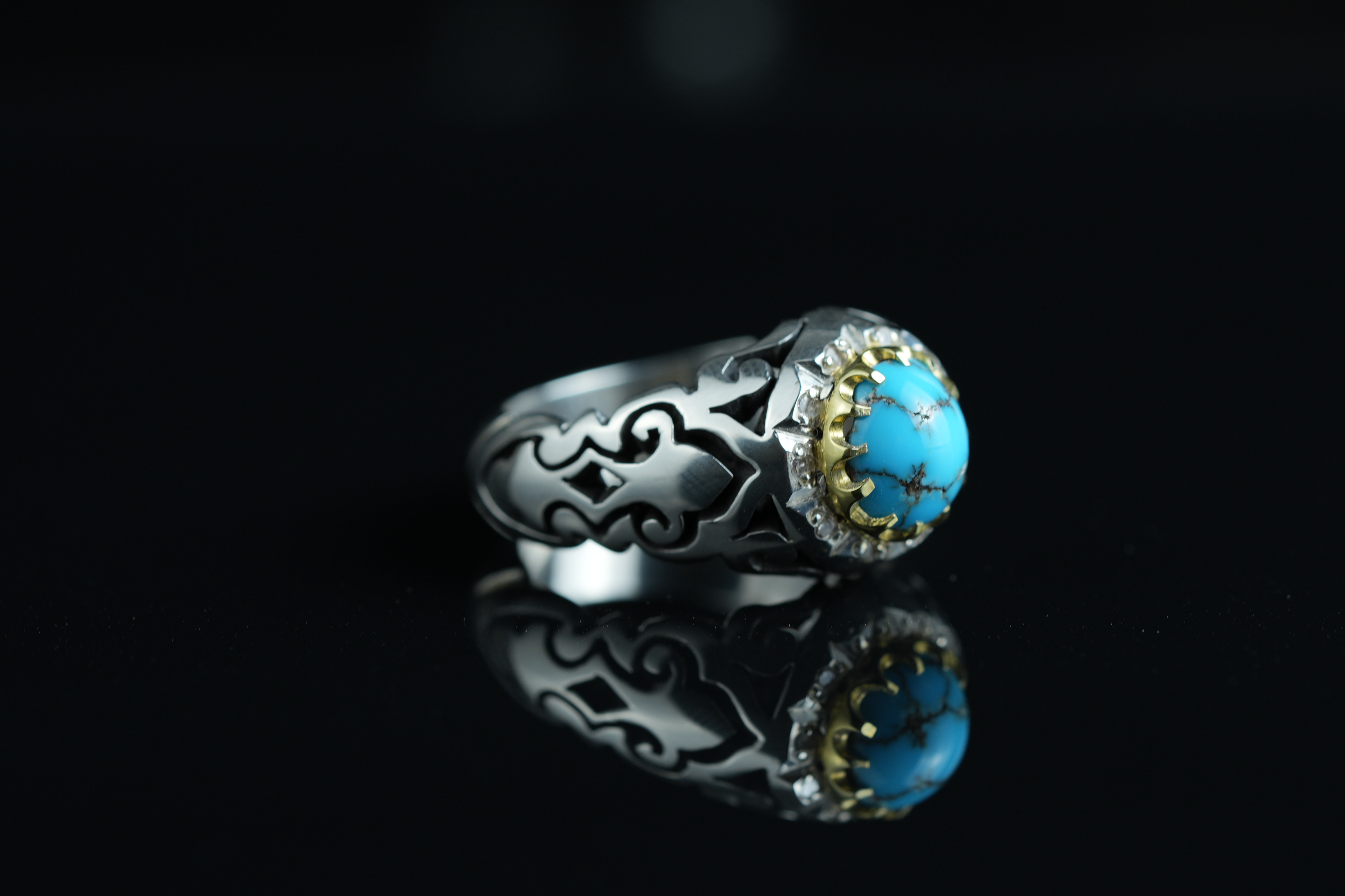 Turquoise of Neyshapuri 0.014 ct