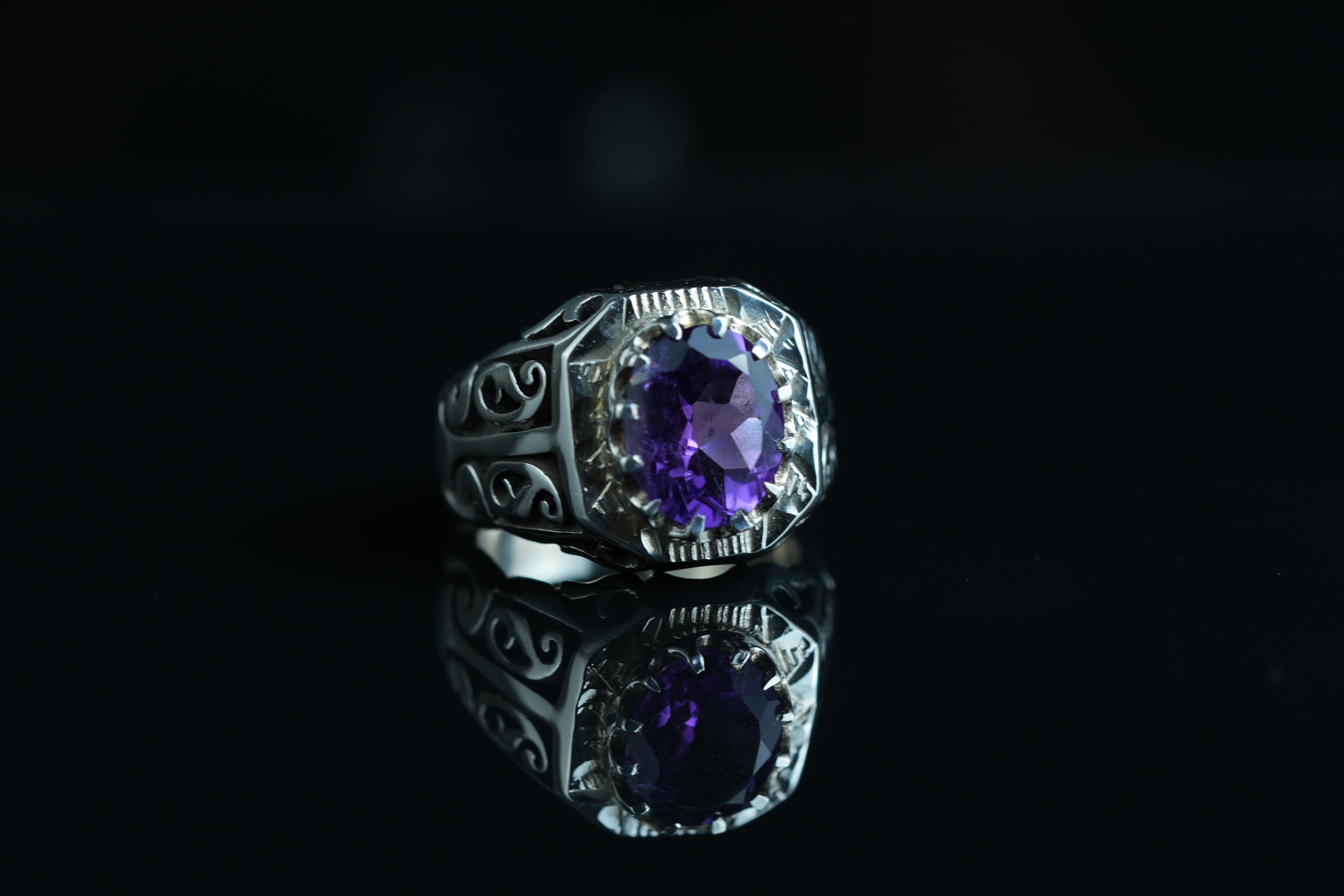 amethyst Intricate design