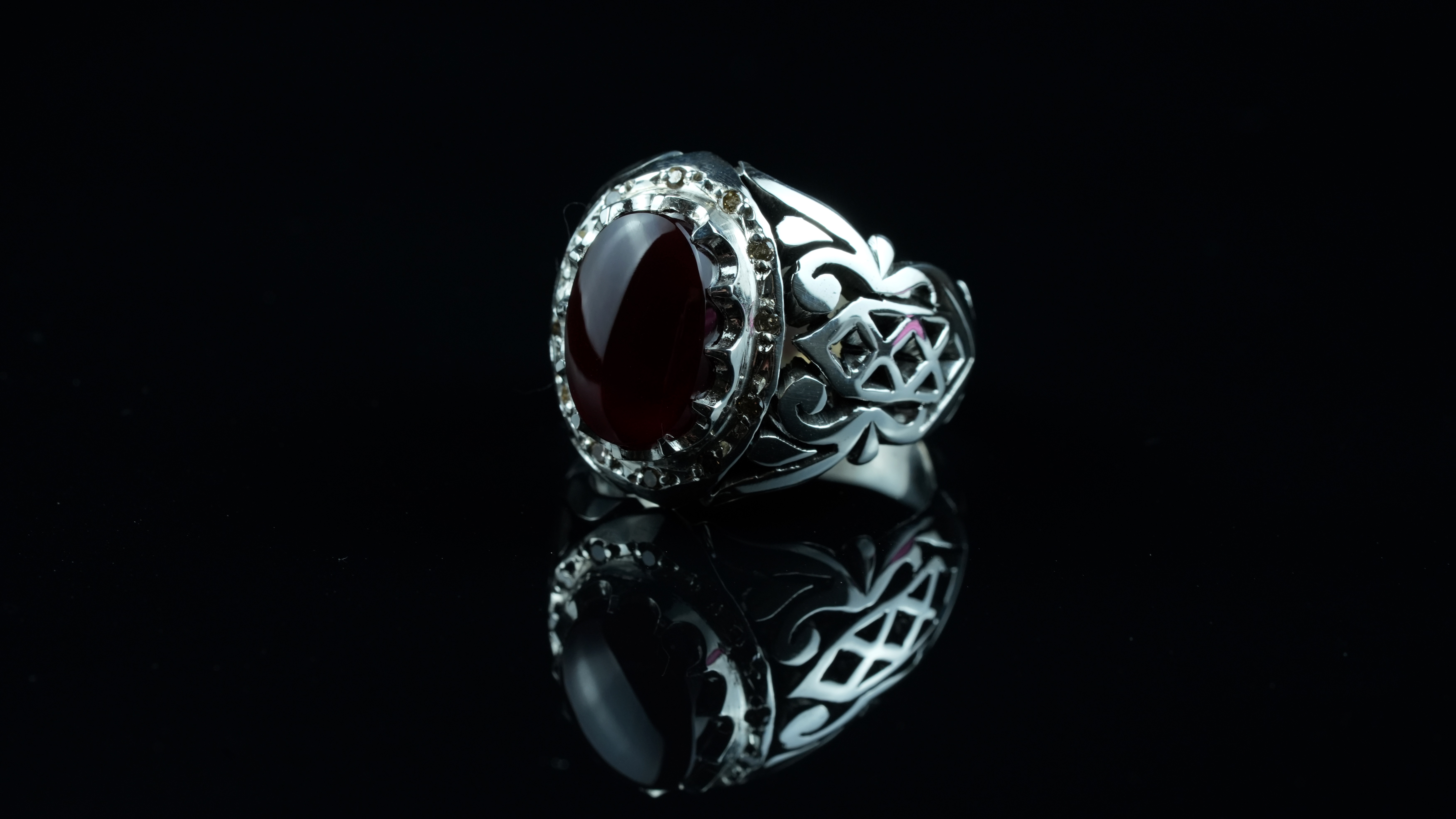 Yemeni agate 0.06 ct