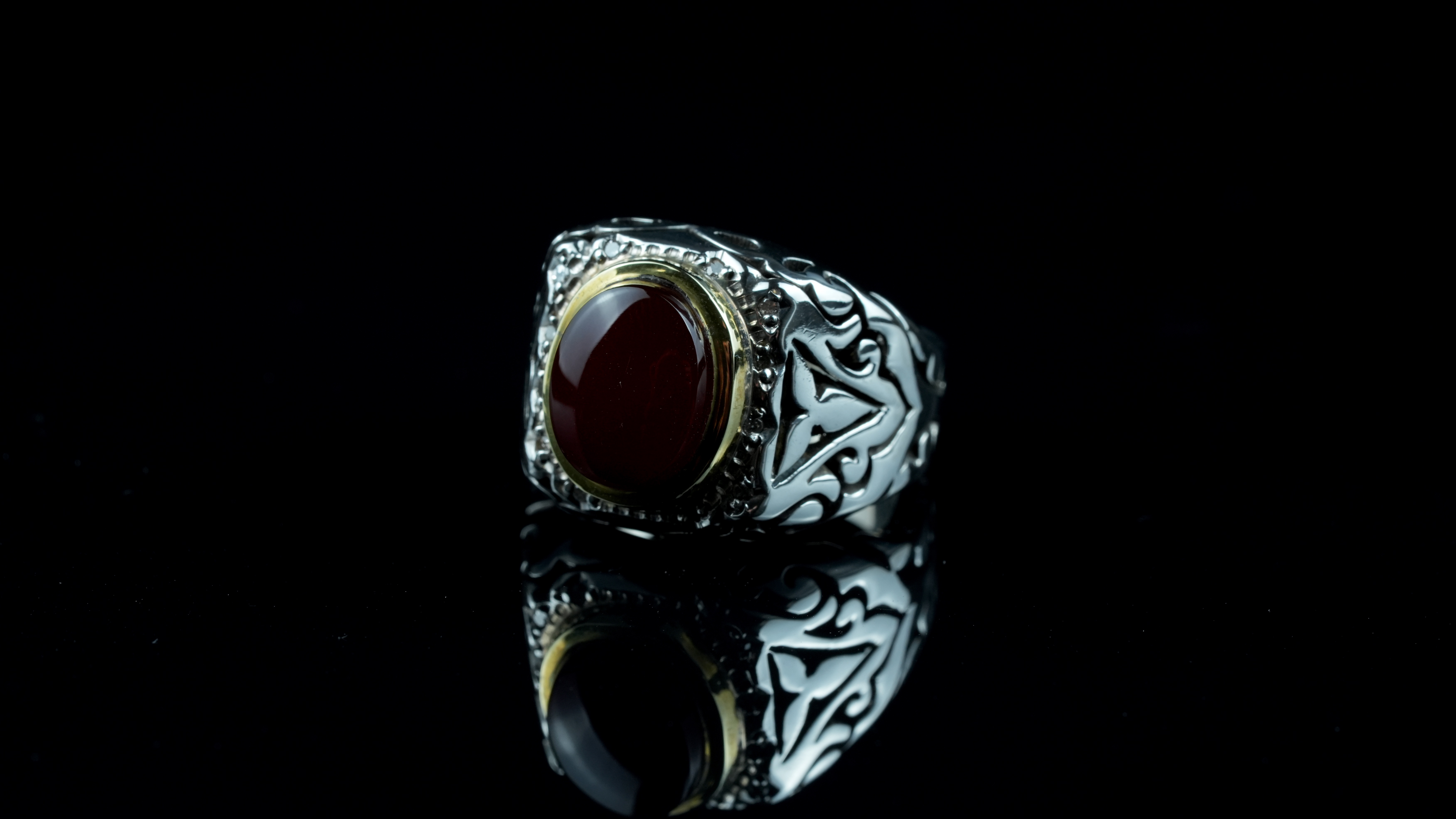 Yemeni agate 0.014 ct