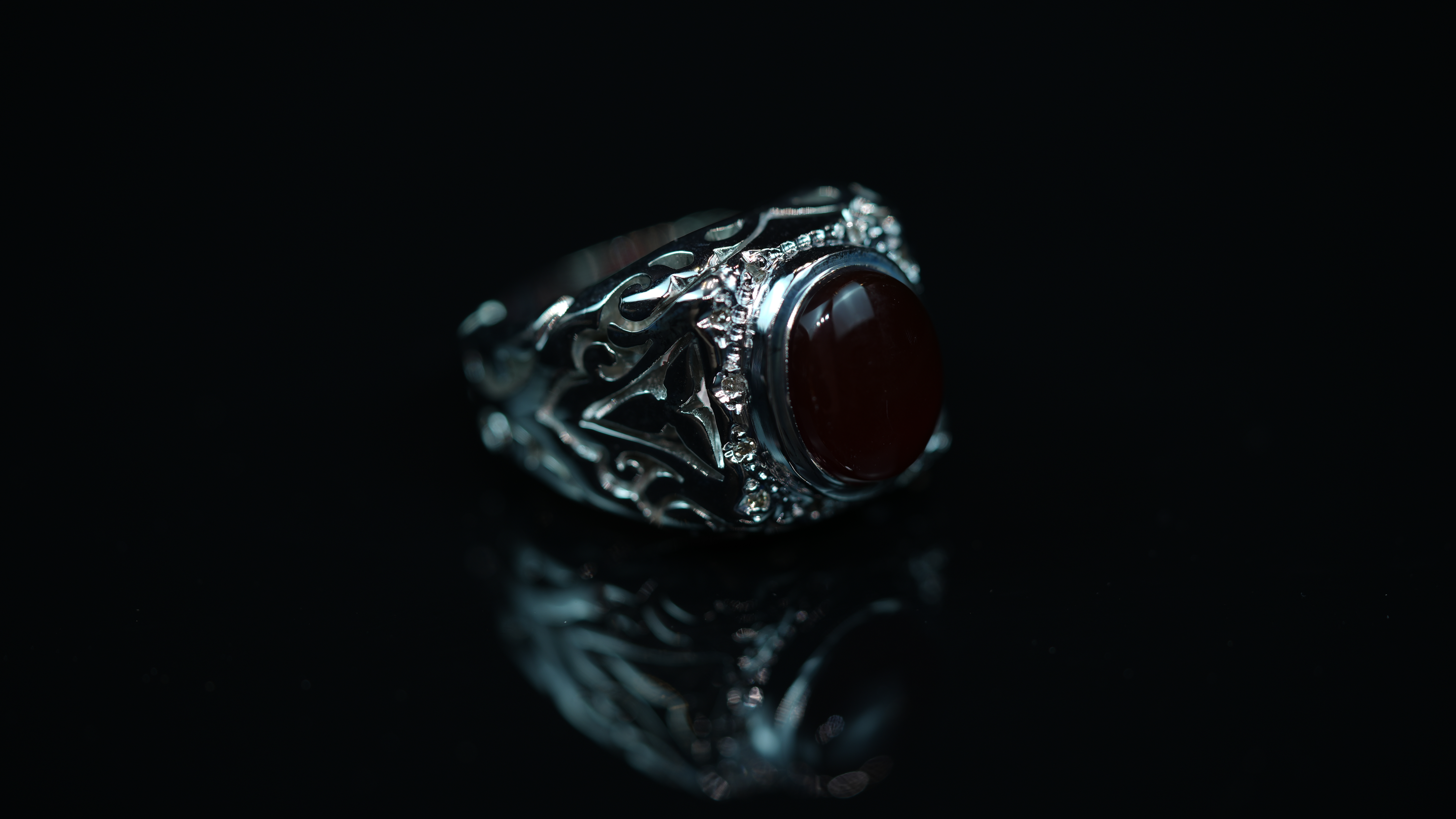 Yemeni agate 0.06 ct