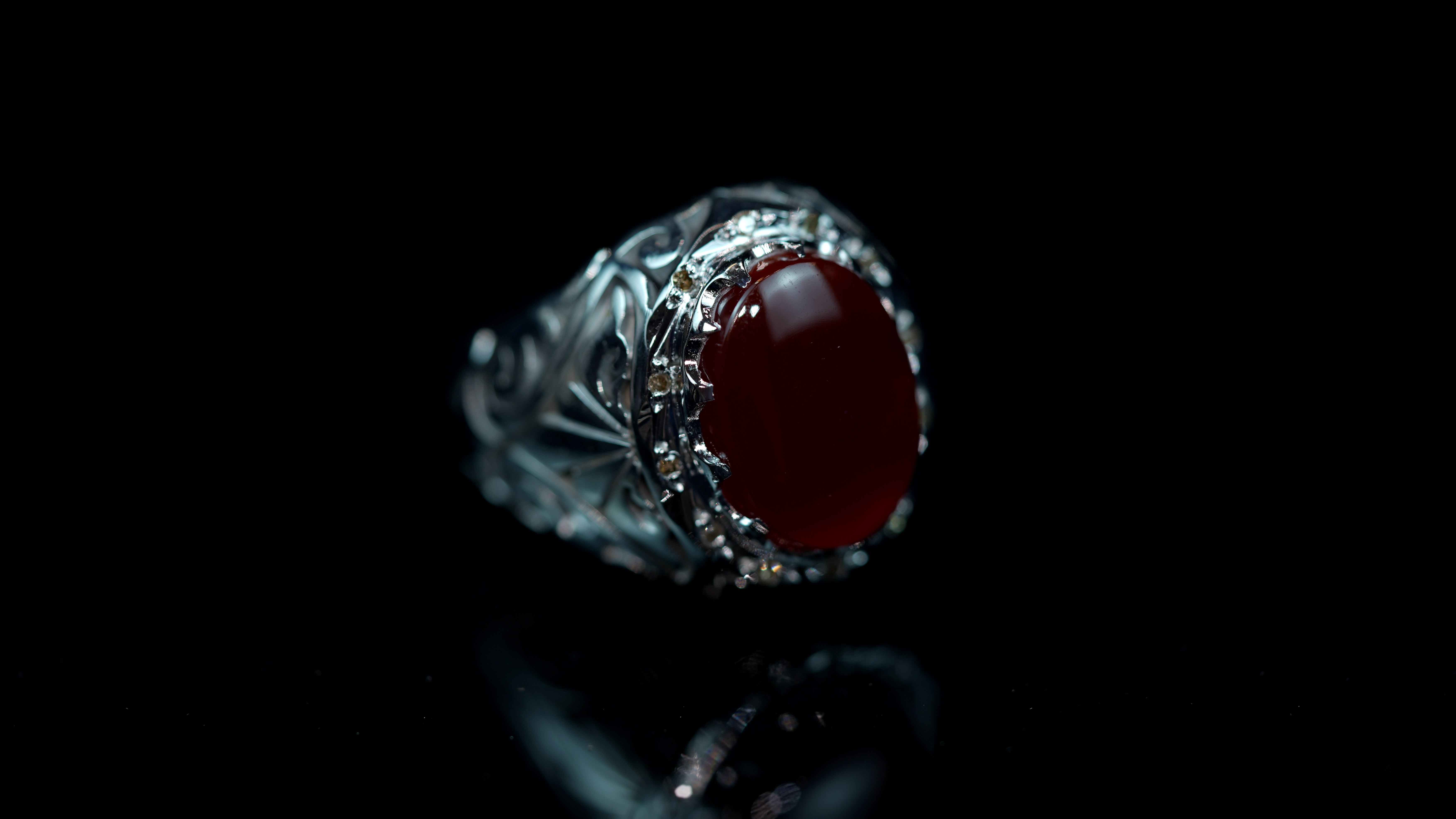 Yemeni agate 0.05 ct