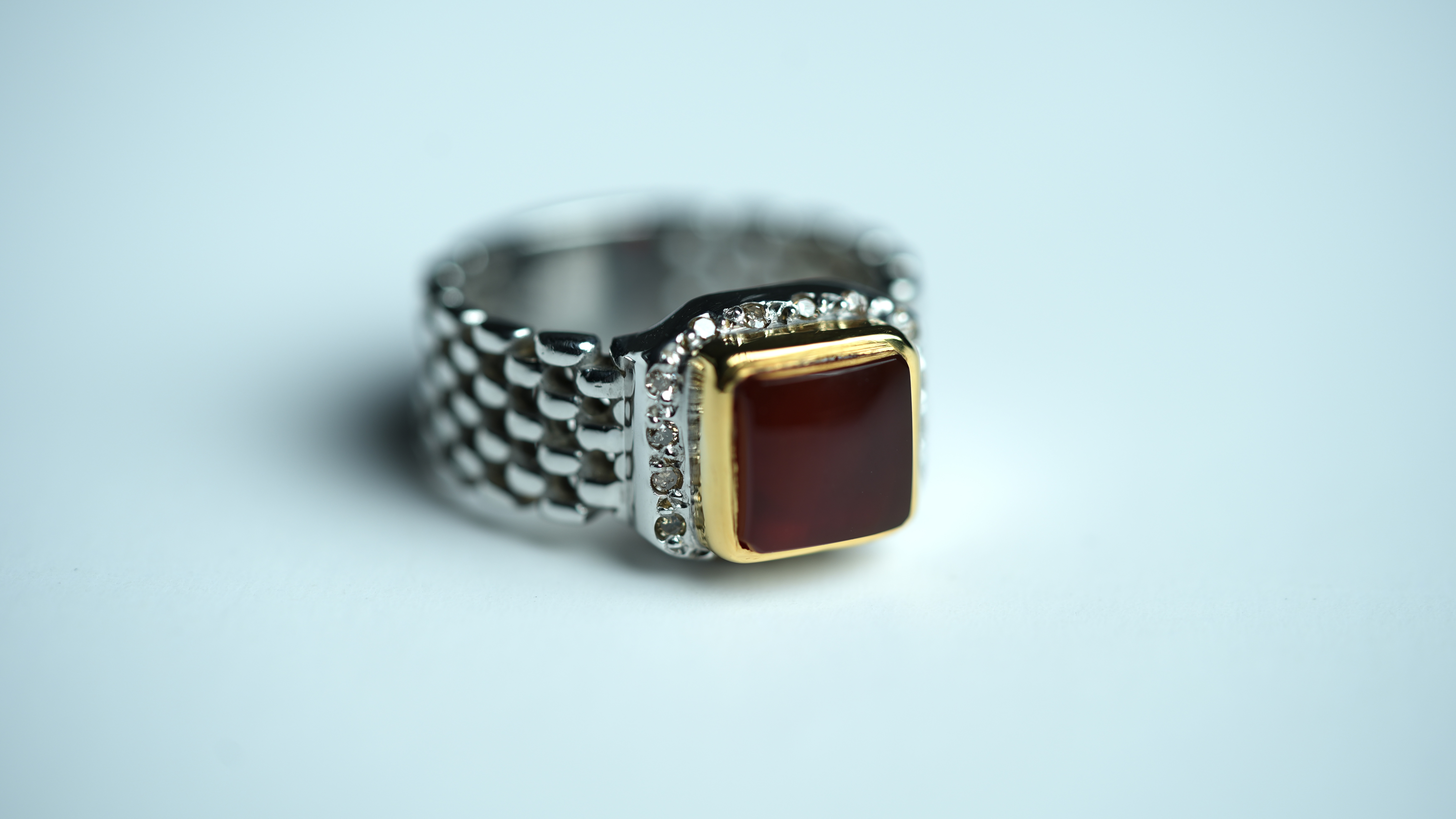 Yemeni agate 0.08 ct