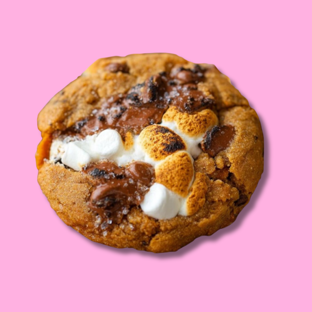 6 Pumpkin S'mores Cookies