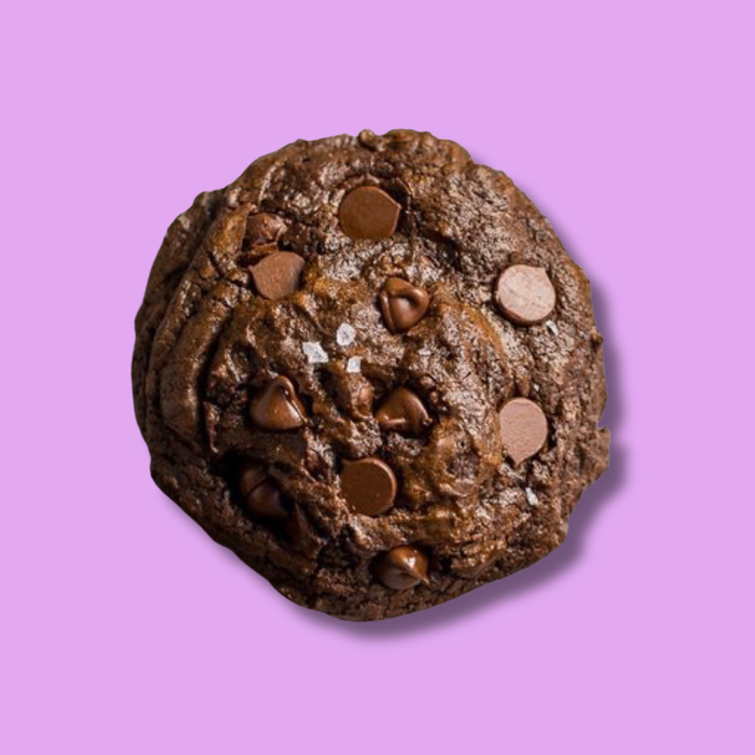 6 Double Chocolate Chip Cookies