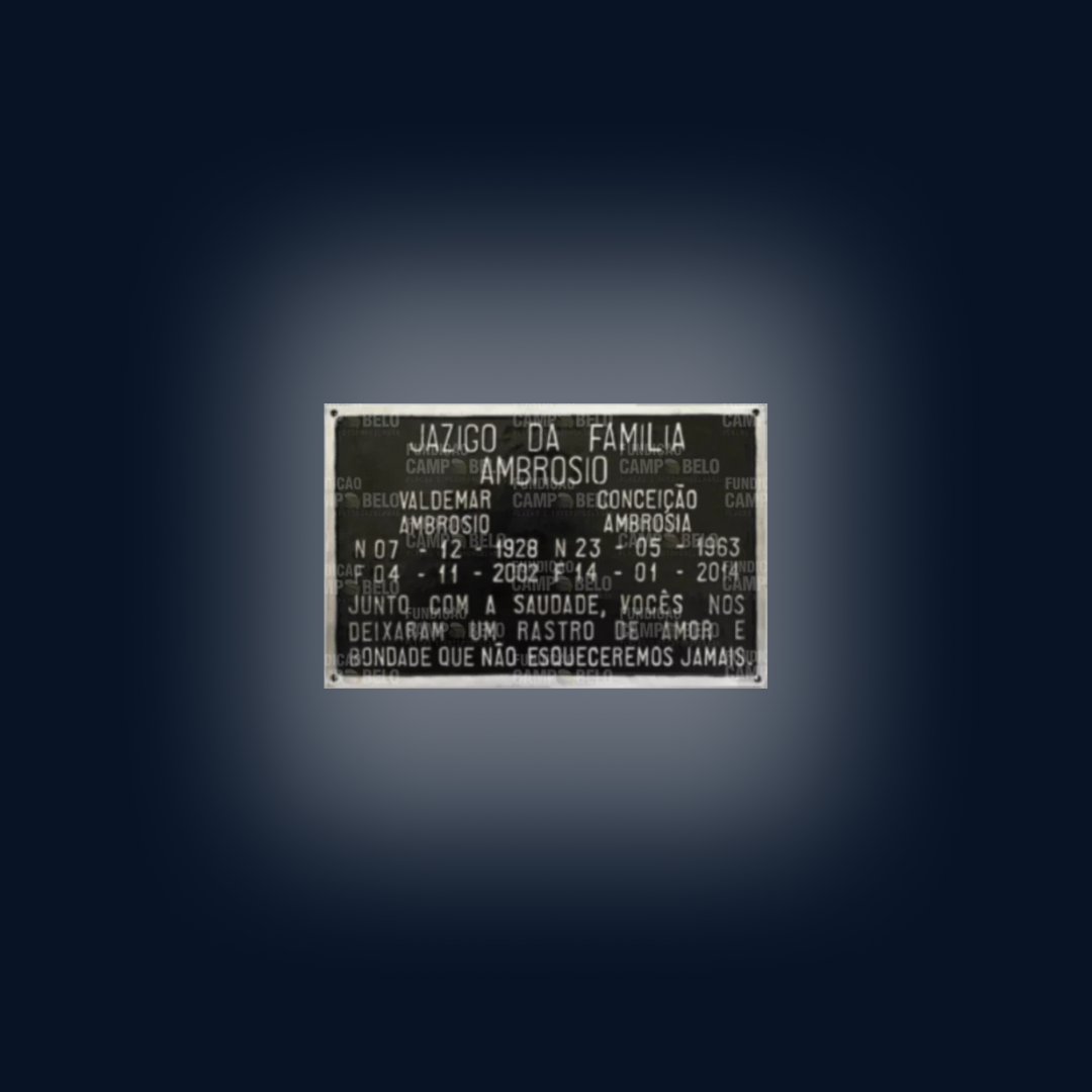 Placa para Túmulo 