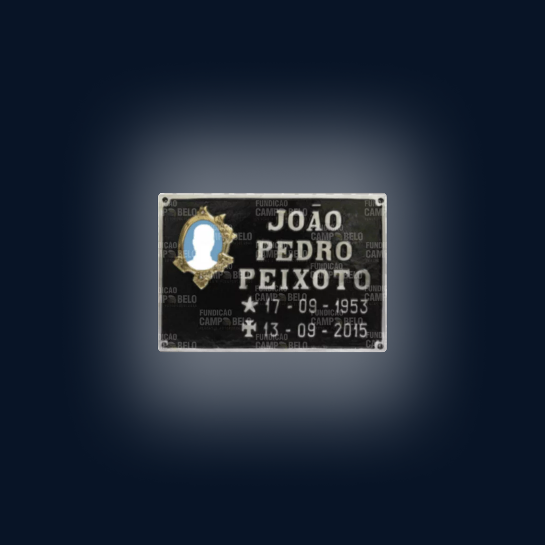 Placa para Túmulo