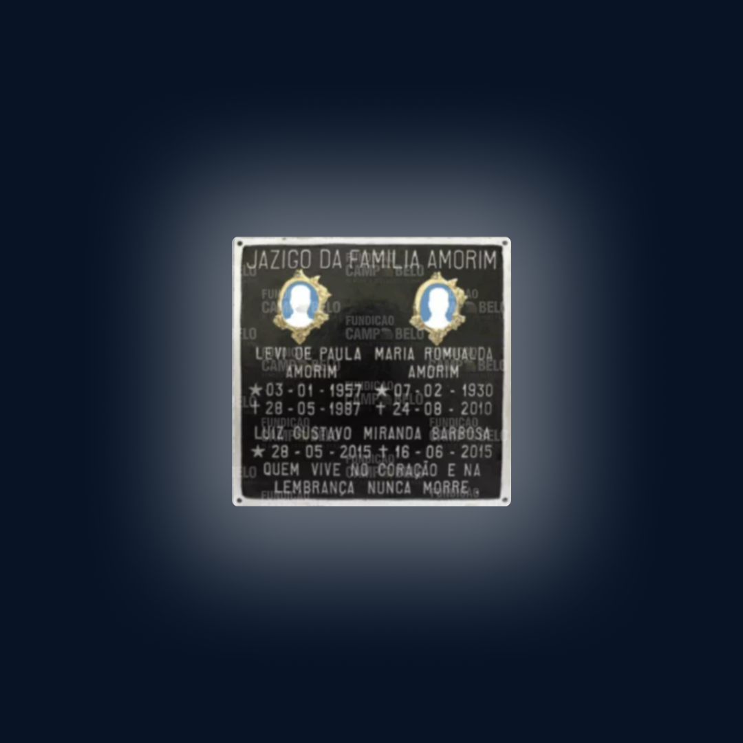 Placa para Túmulo