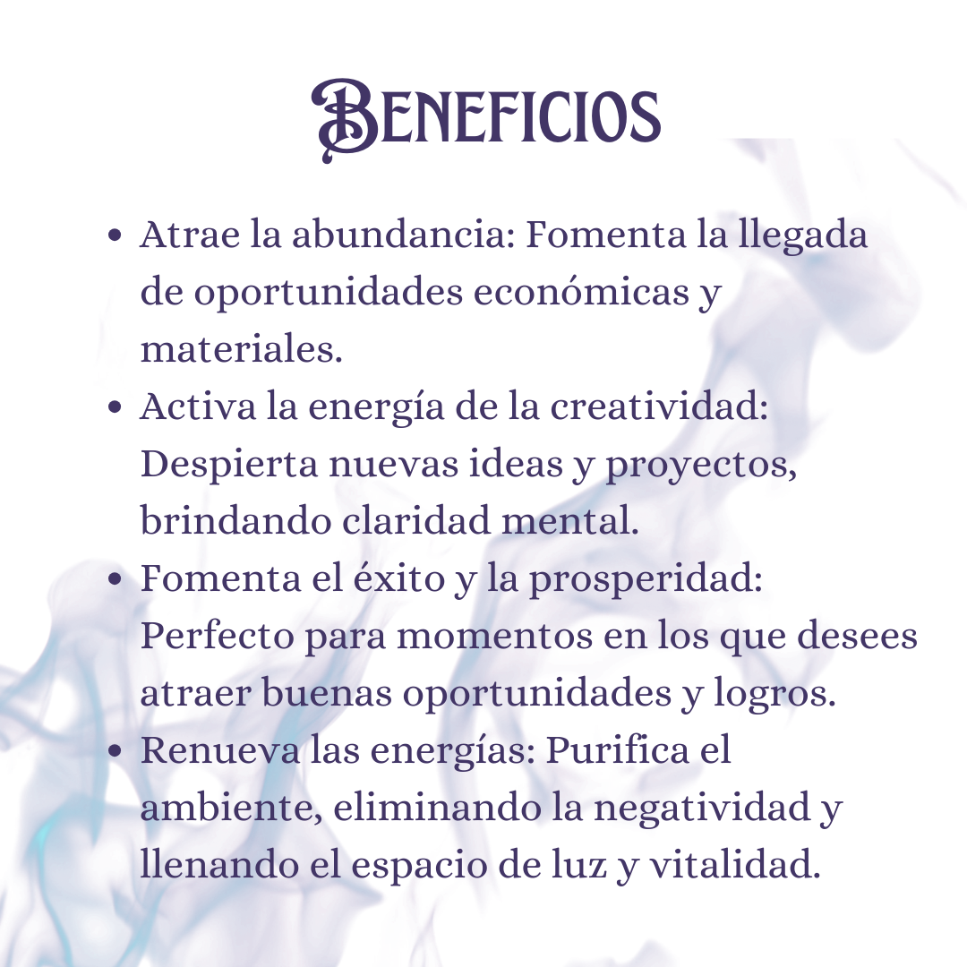 Incienso cono "Sol de Prosperidad" 