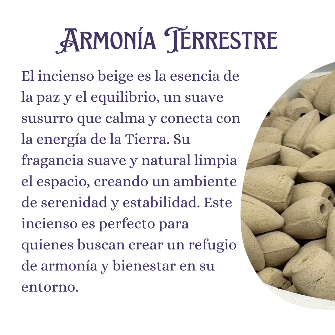 Incienso "Armonía Terrestre"