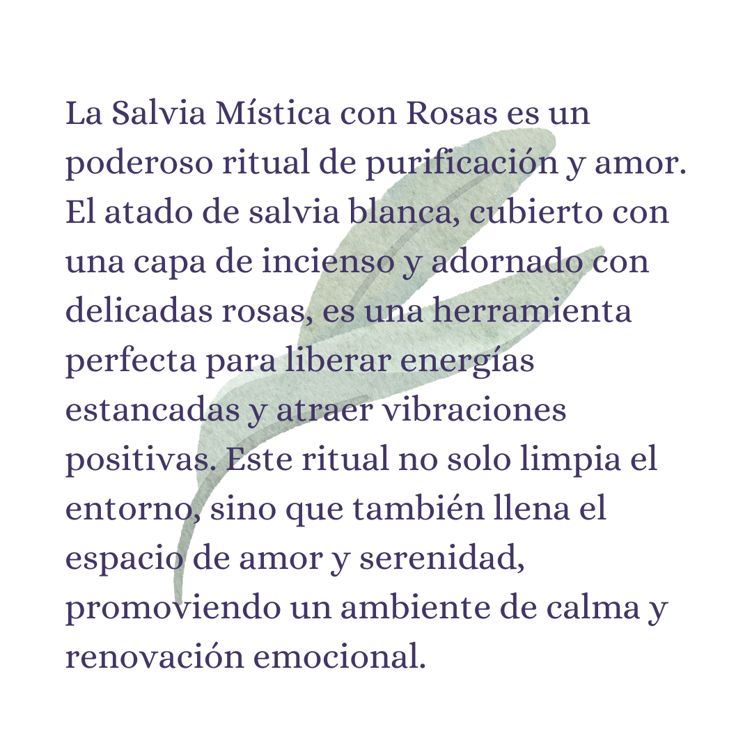 Salvia Mistica con Rosas