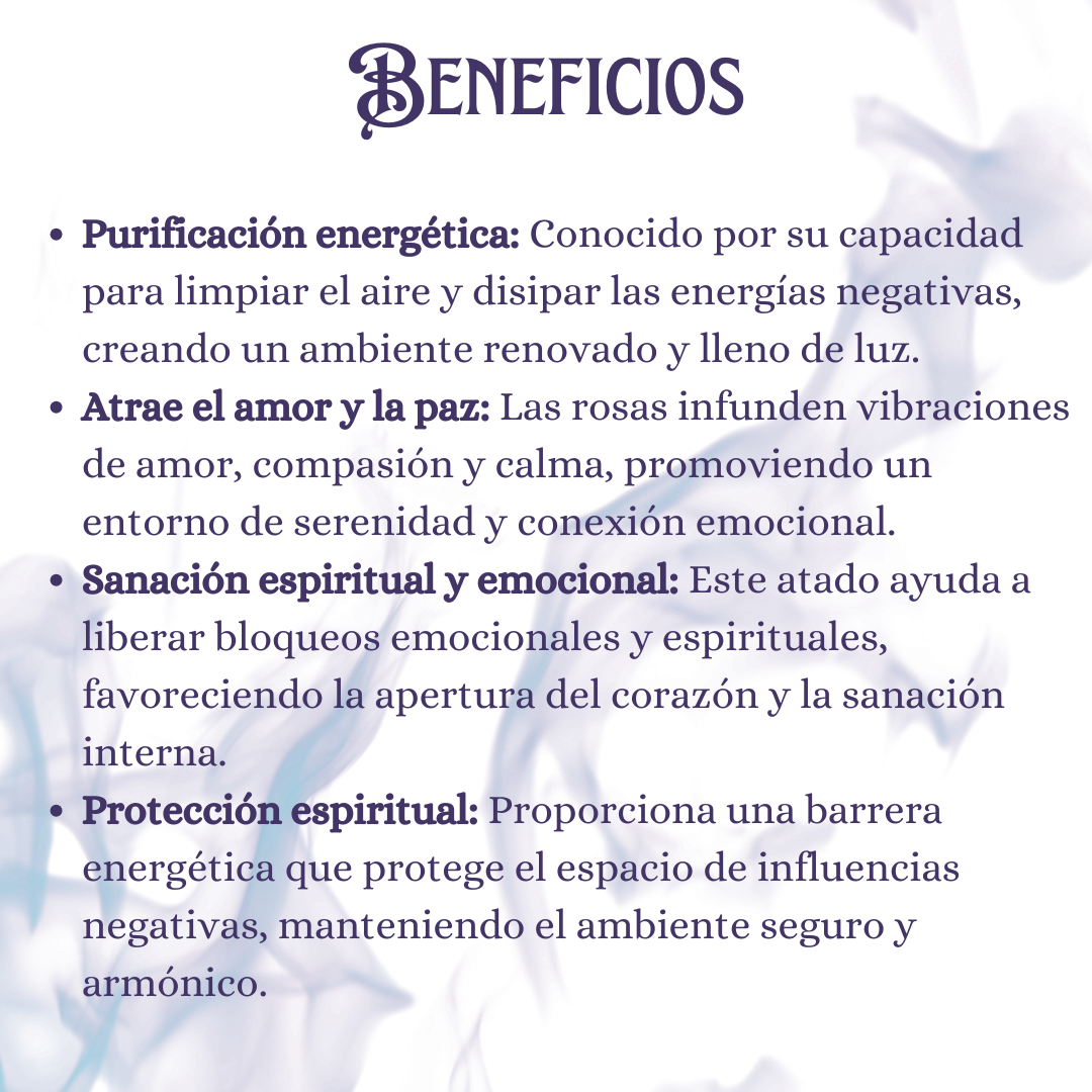 Palo Santo con Rosas
