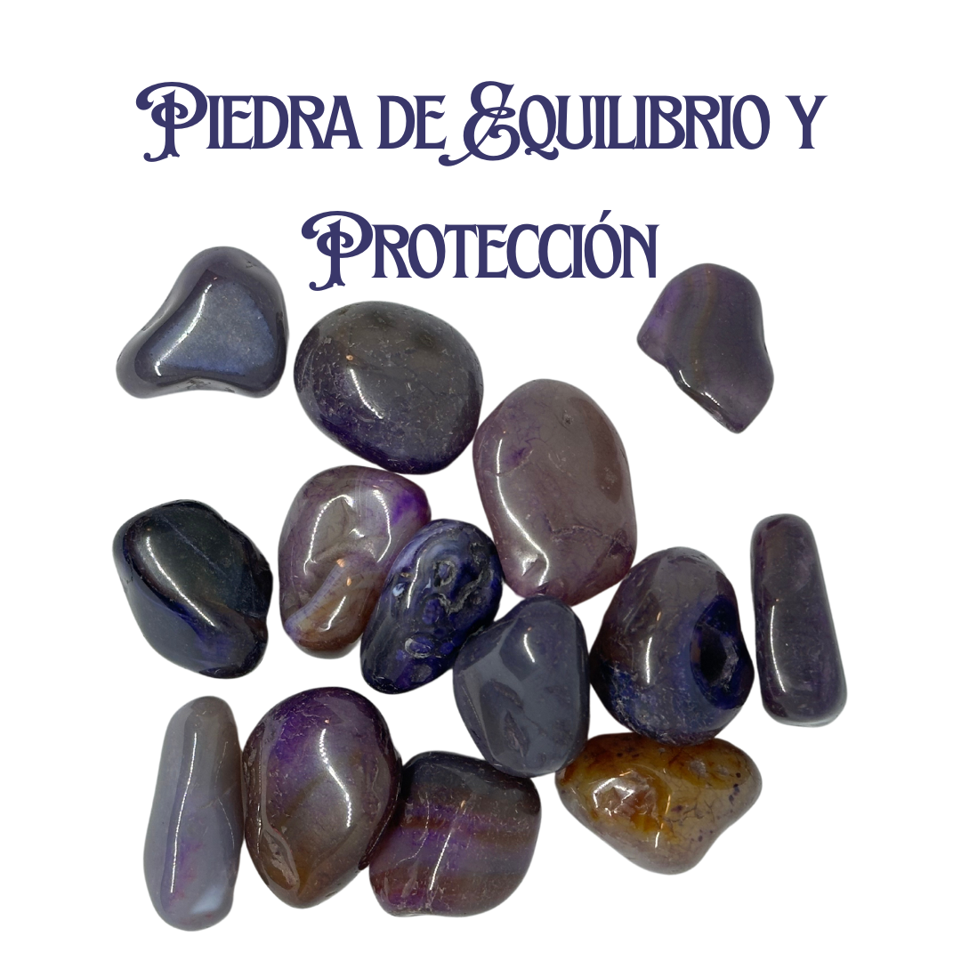 ÁGATA MORADA | Piedra de equilibrio y protección