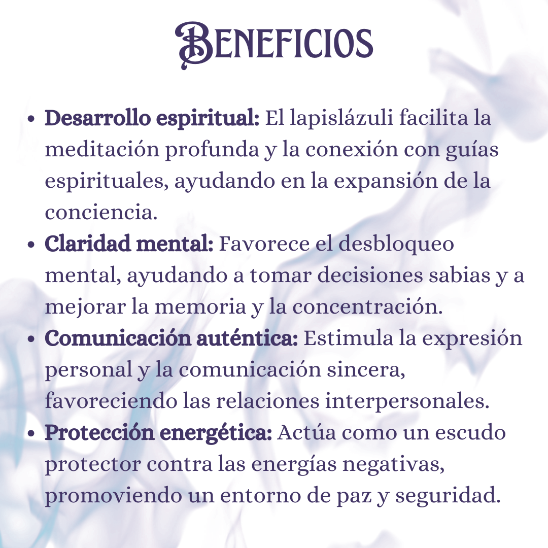 LAPISLÁZULI | Piedra de Sabiduría y Conexión Espiritual