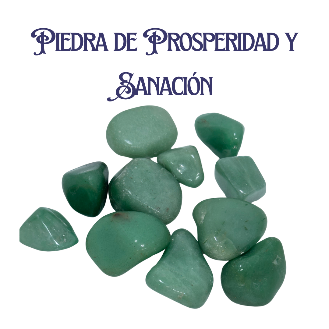 AVENTURINA PULIDA | Piedra de Prosperidad y Sanación
