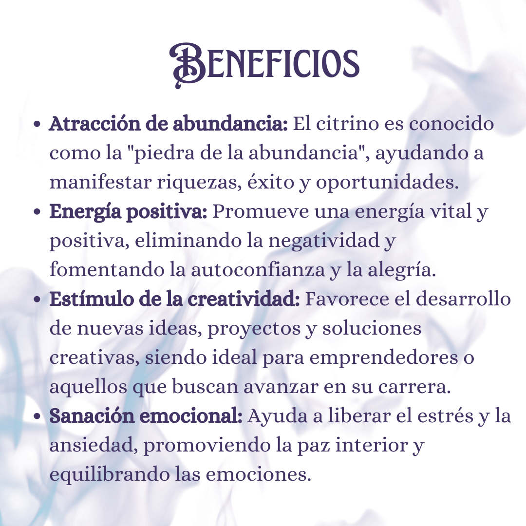 CITRINO RÚSTICO | Piedra de Abundancia y Energía Positiva