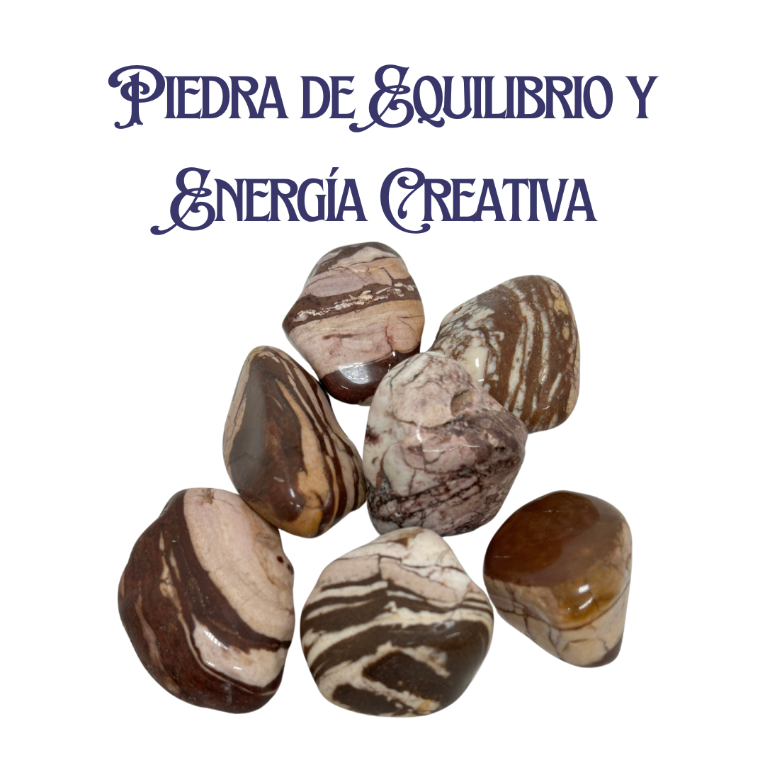 CUARZO CEBRA | Piedra de Equilibrio y Energía Creativa