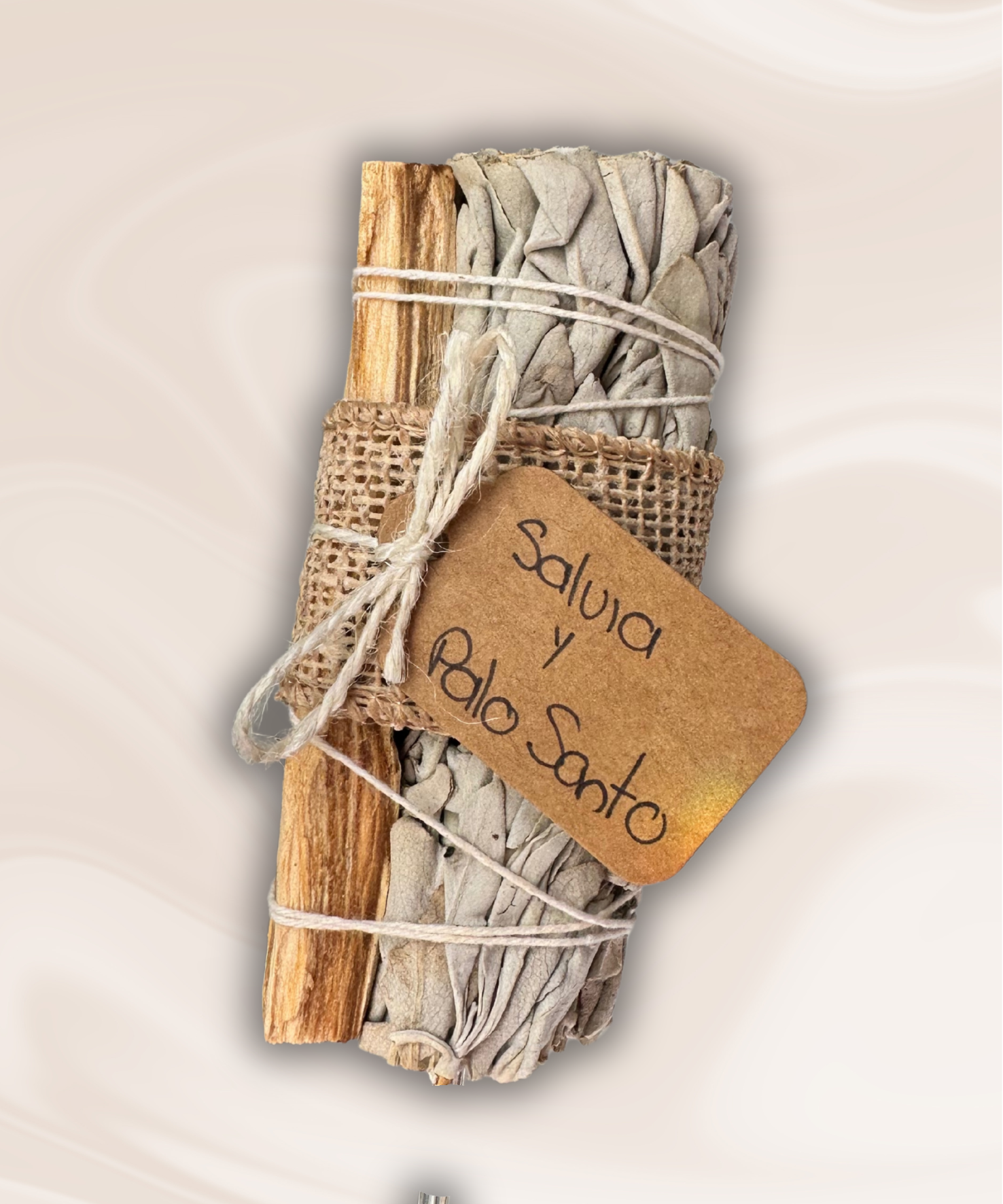 Sahumerio Salvia Blanca y Palo Santo