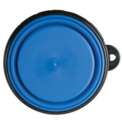 Gamelle en silicone bleue - 350 mL