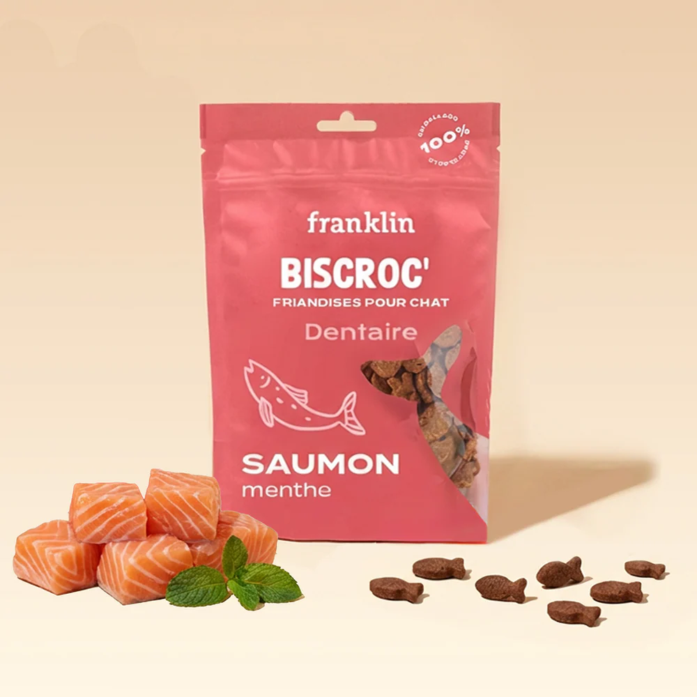 Biscroc' dentaire pour chats - 50 g