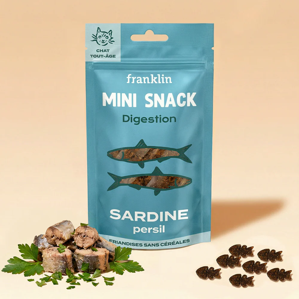 Mini snack digestion pour chats - 50 g