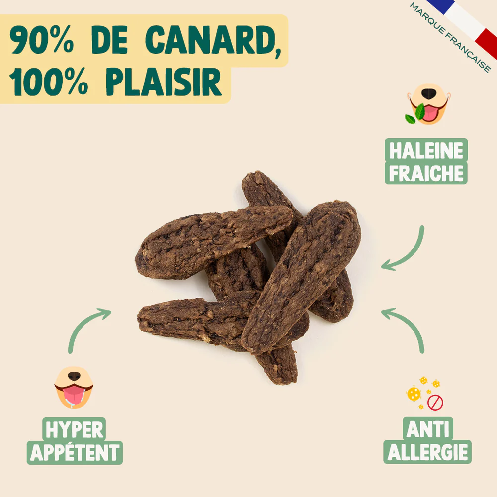 Viande séchée de canard - 100 g 