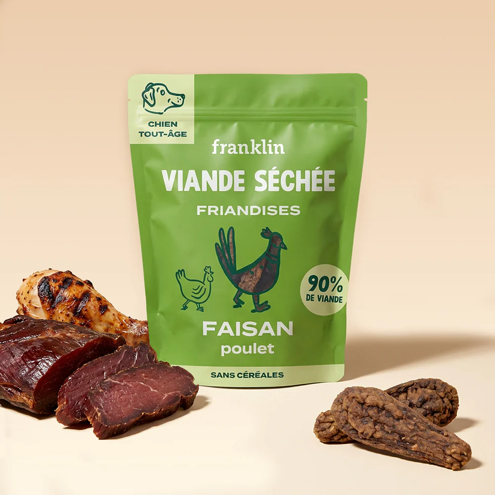 Viande de faisan et poulet séchée - 100g