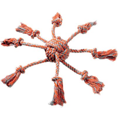 Poulpe en corde - 8 cm de diamètre 