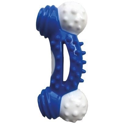 Os bi-matière bicolore pour chien 