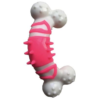 Os bi-matière bicolore pour chien 