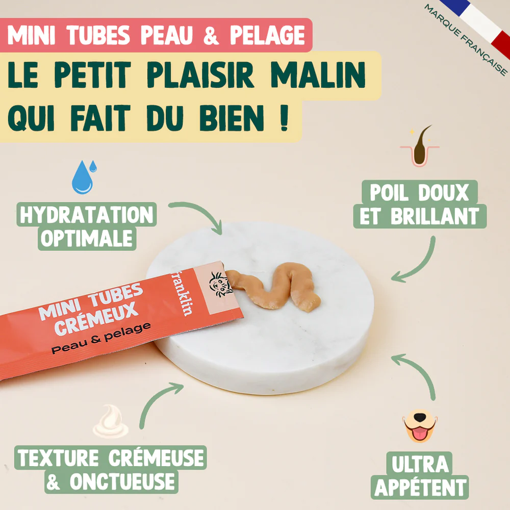 Mini tube crémeux pour chats - au choix 