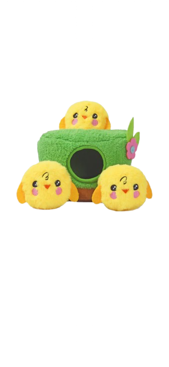 Panier de fouille avec poussins 