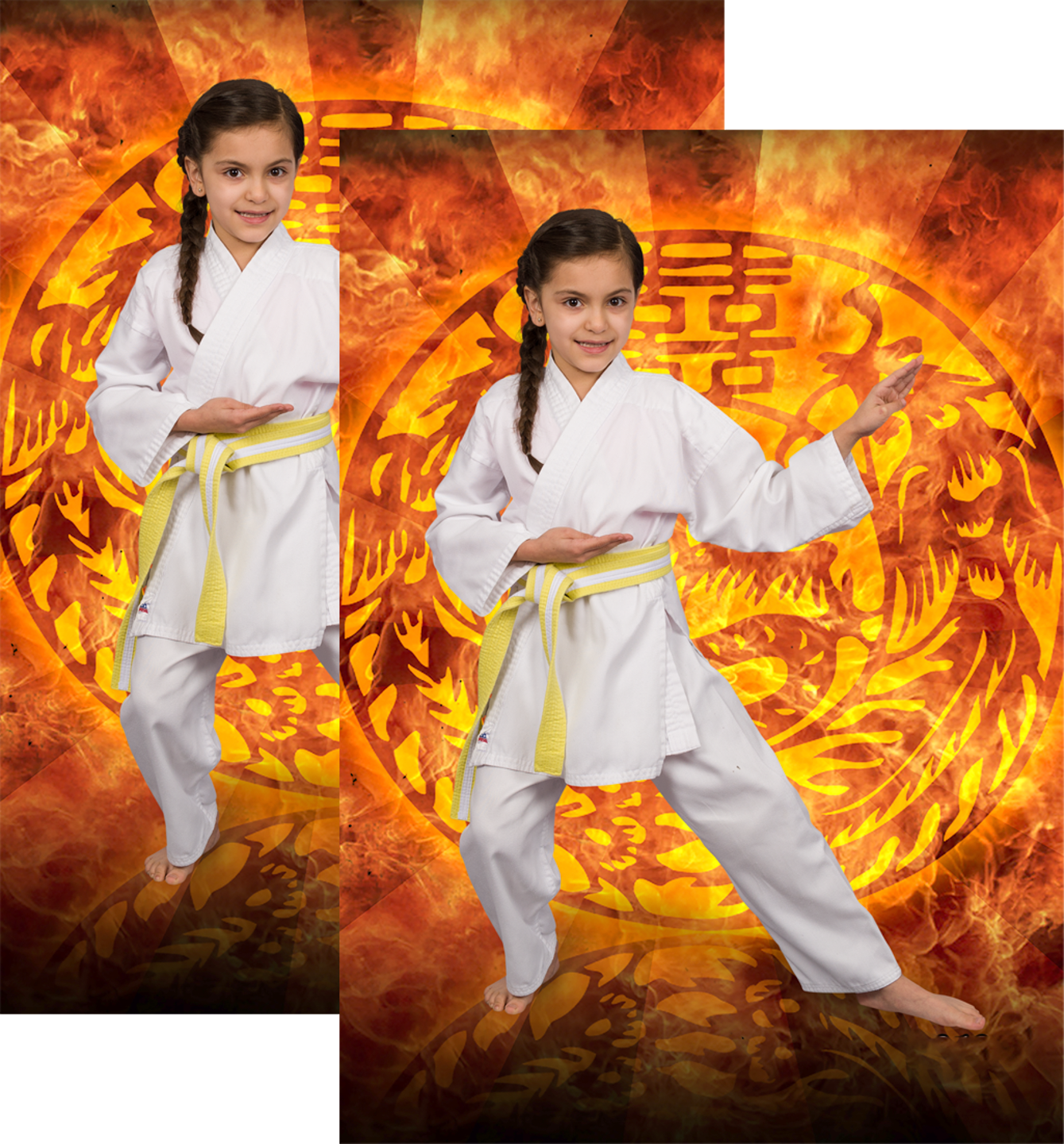 Item W, 2- 3 1/5 x 5 Magnets