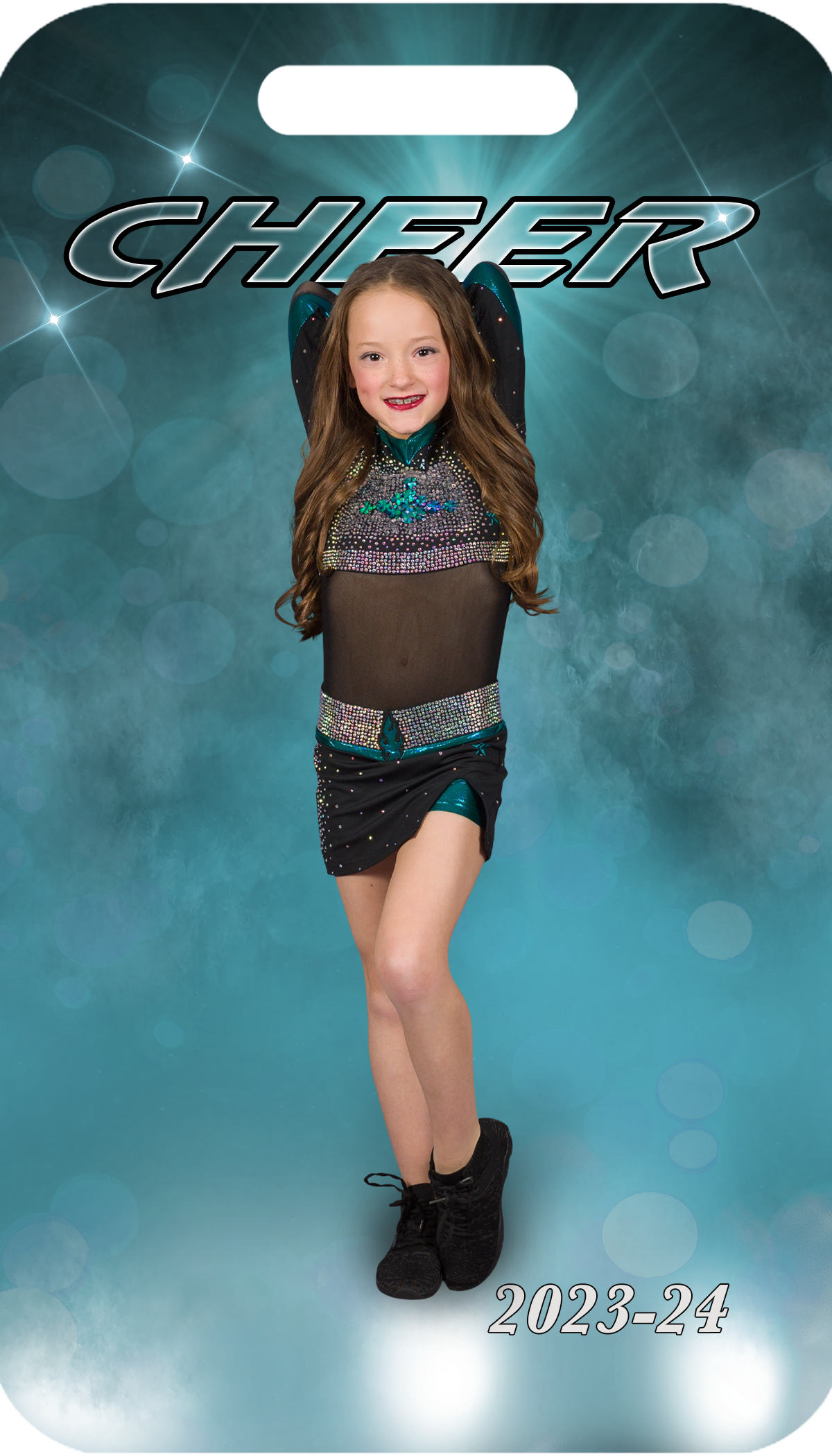 Item T, 1 - Metal Bag Tag