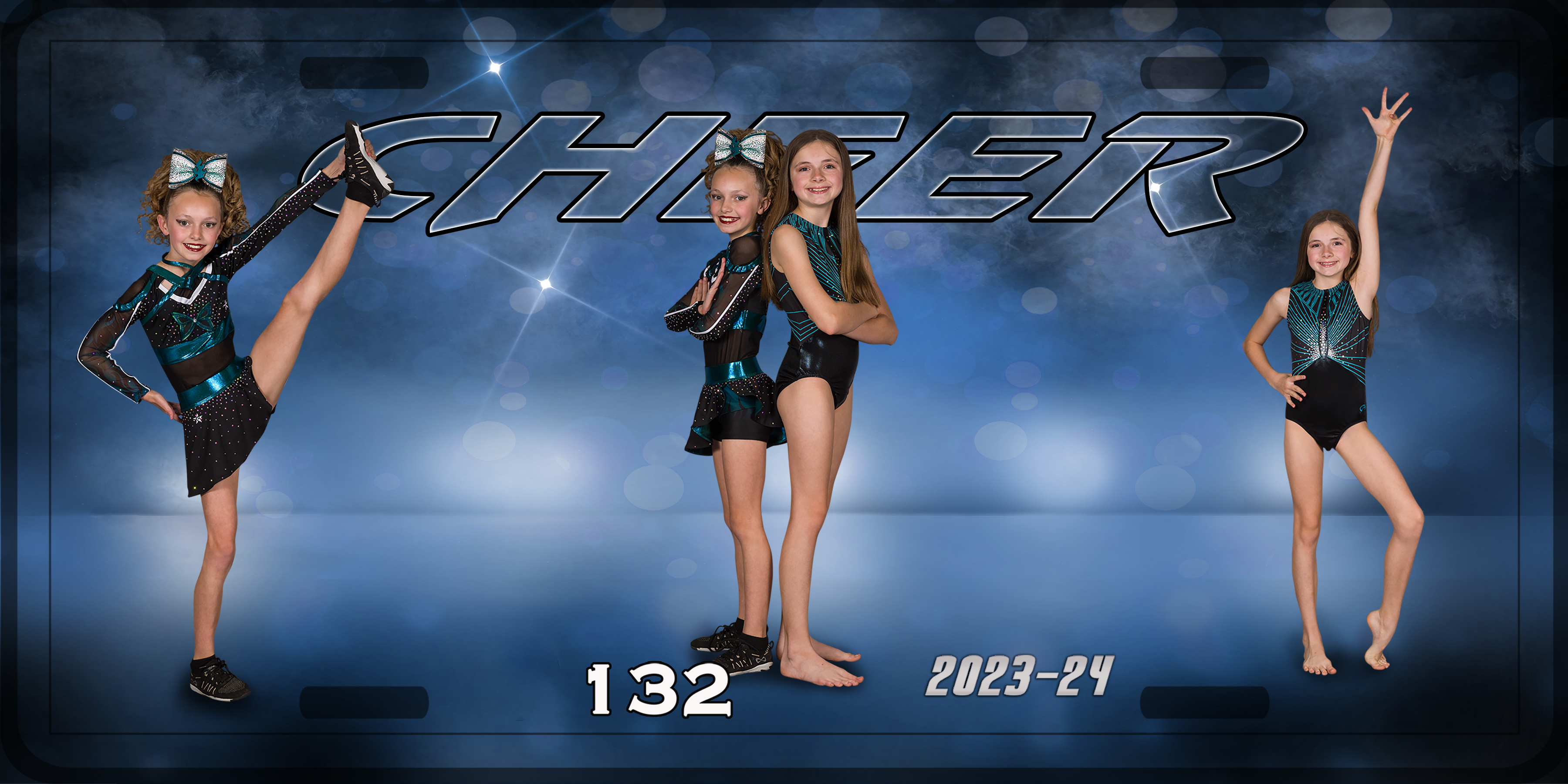 Item N, 1 Metal License Plate