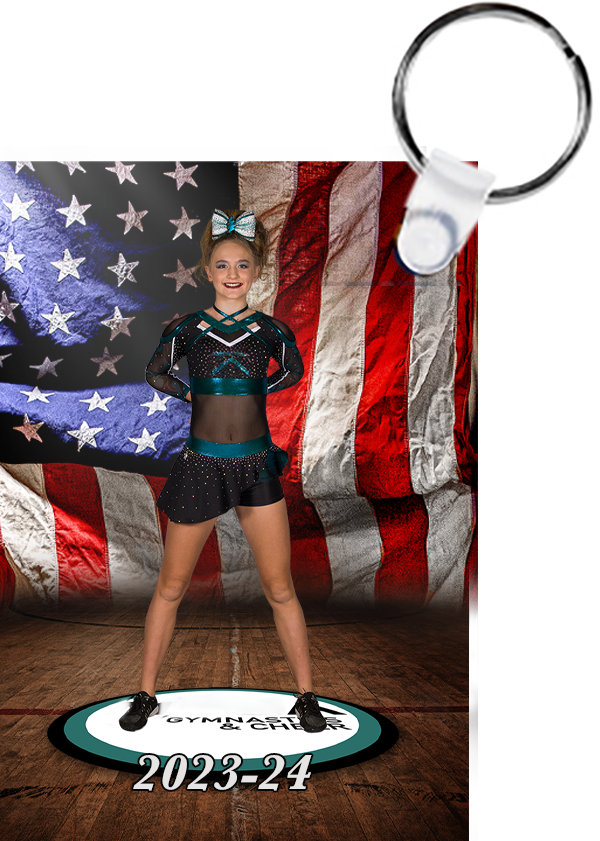 Item S, Metal Key Chain