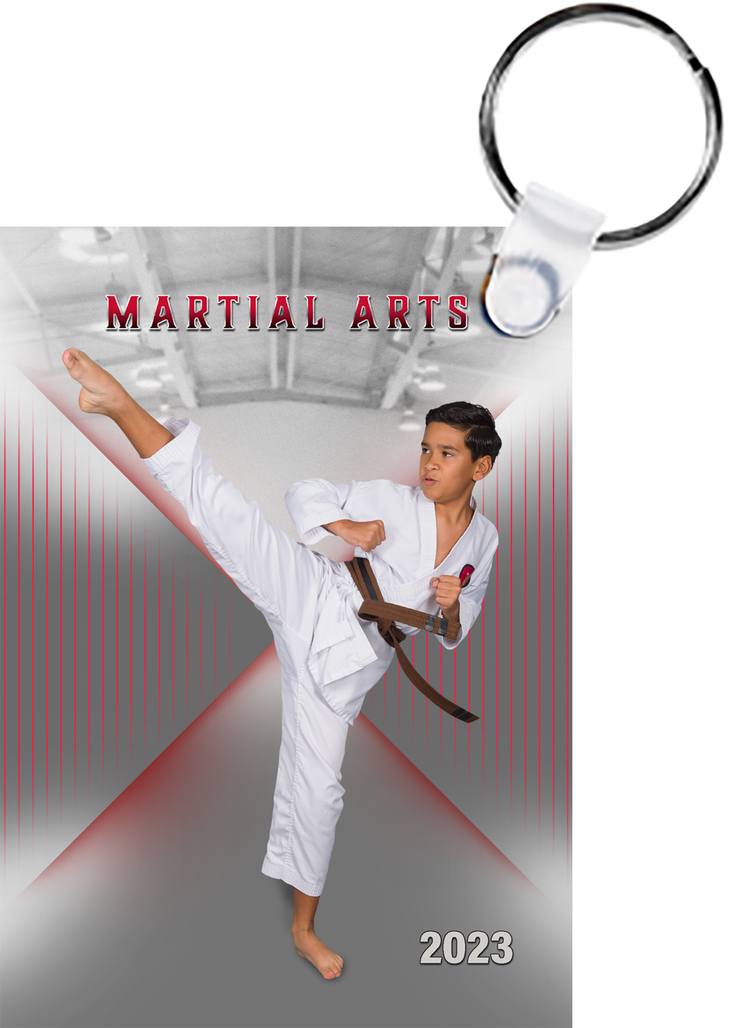 Item S, Metal Key Chain