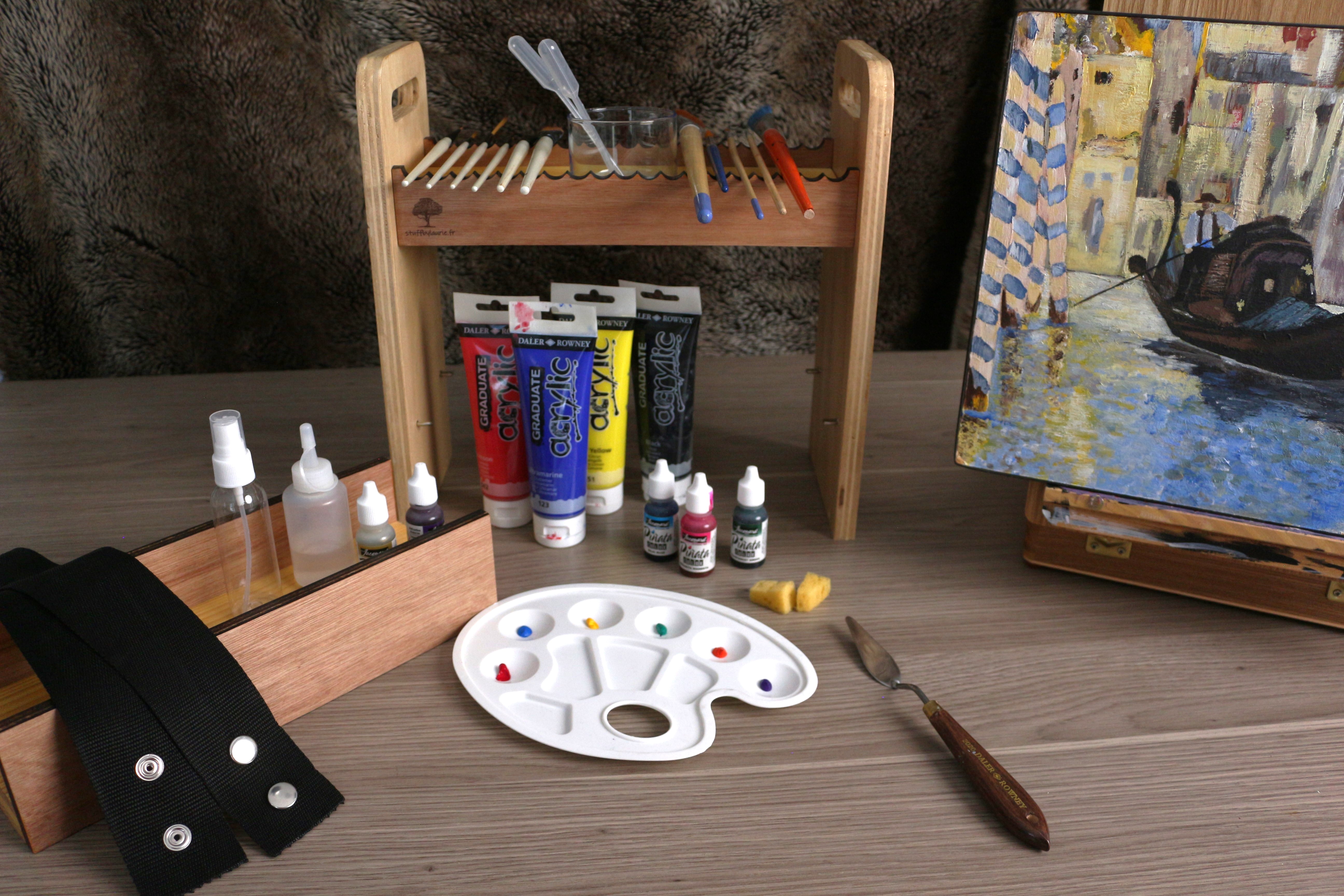 Repose Pinceaux Portable