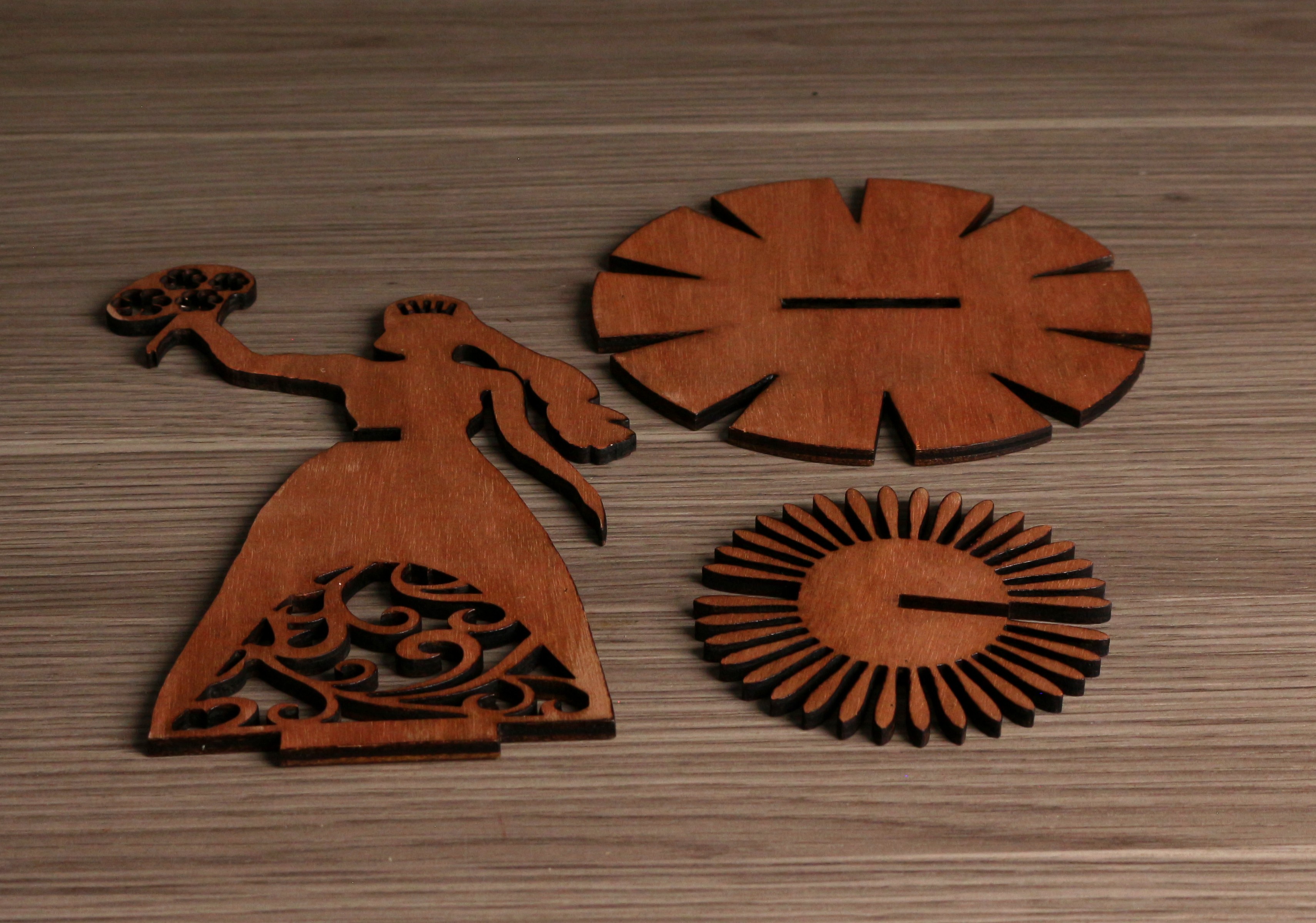 Présentoir de serviettes de table - La Mariée