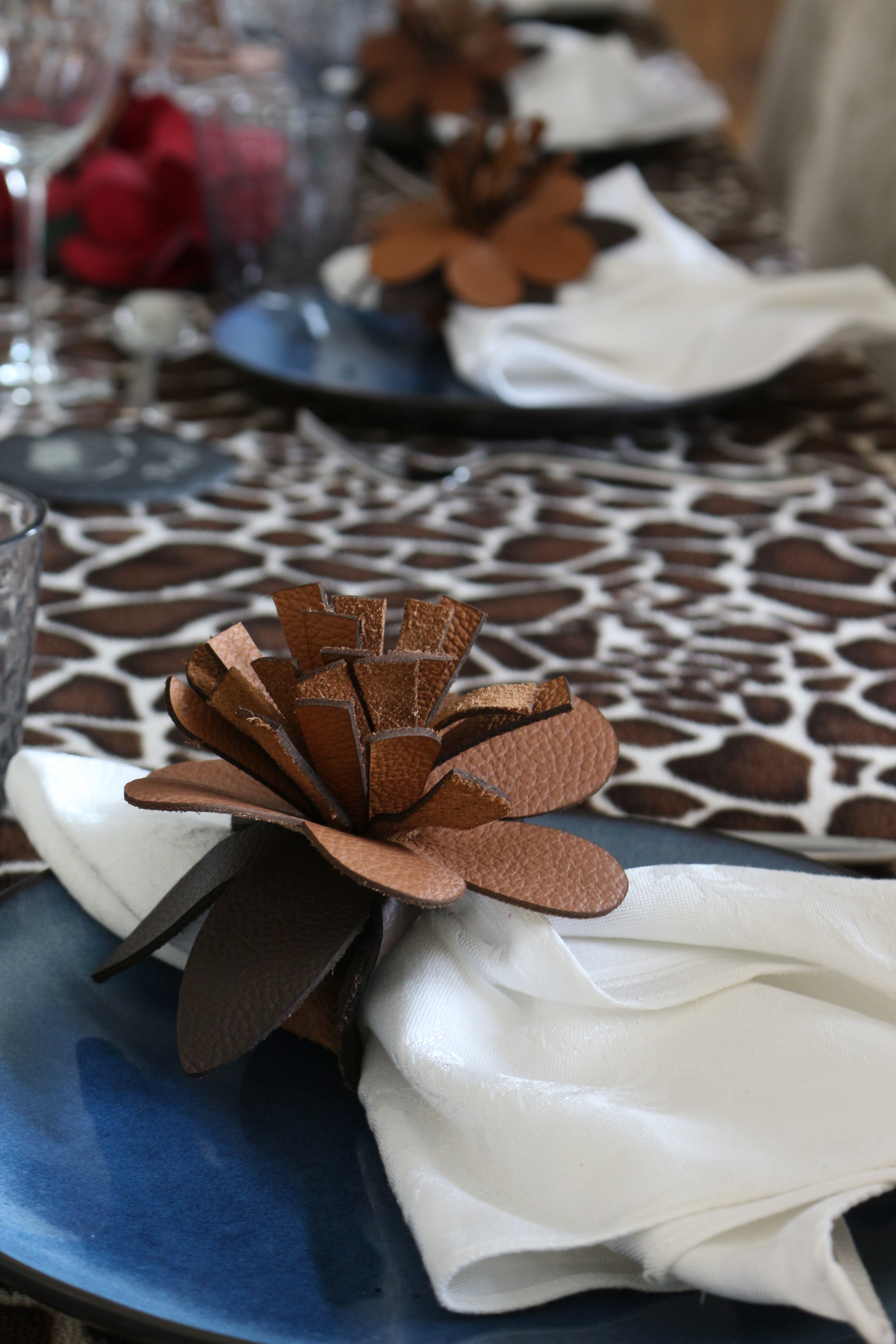 Anneaux de serviette de table - Stringy