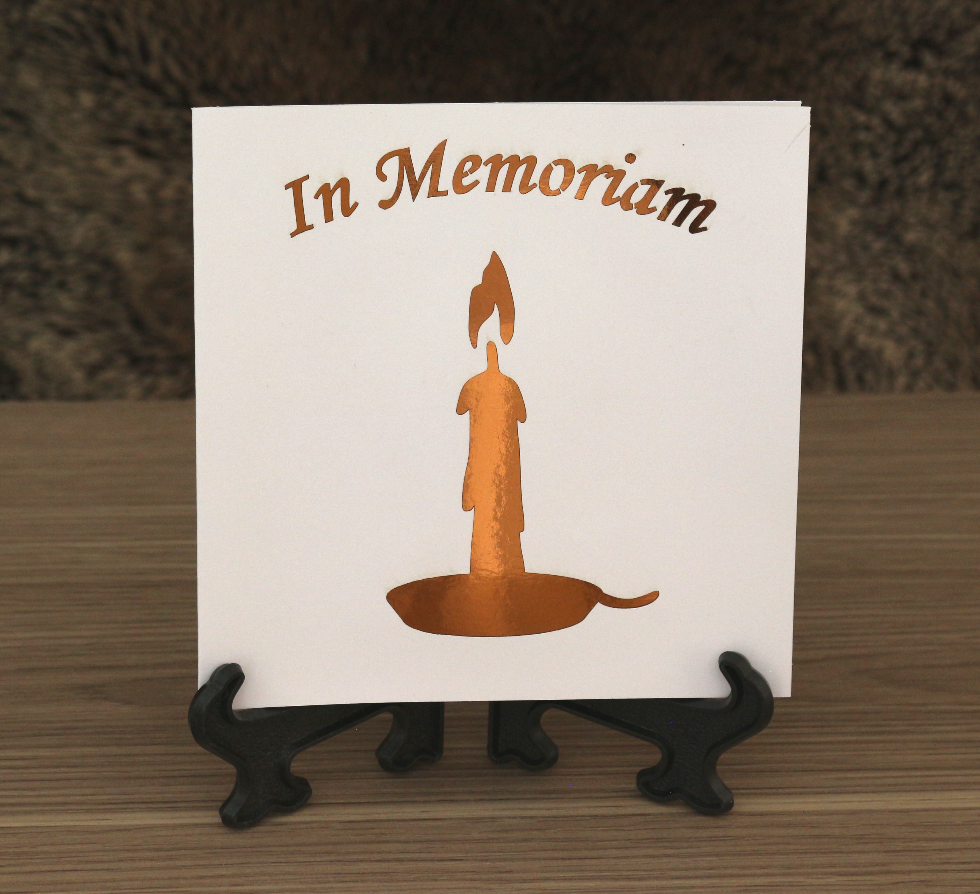 Carte de condoléances - In Memoriam
