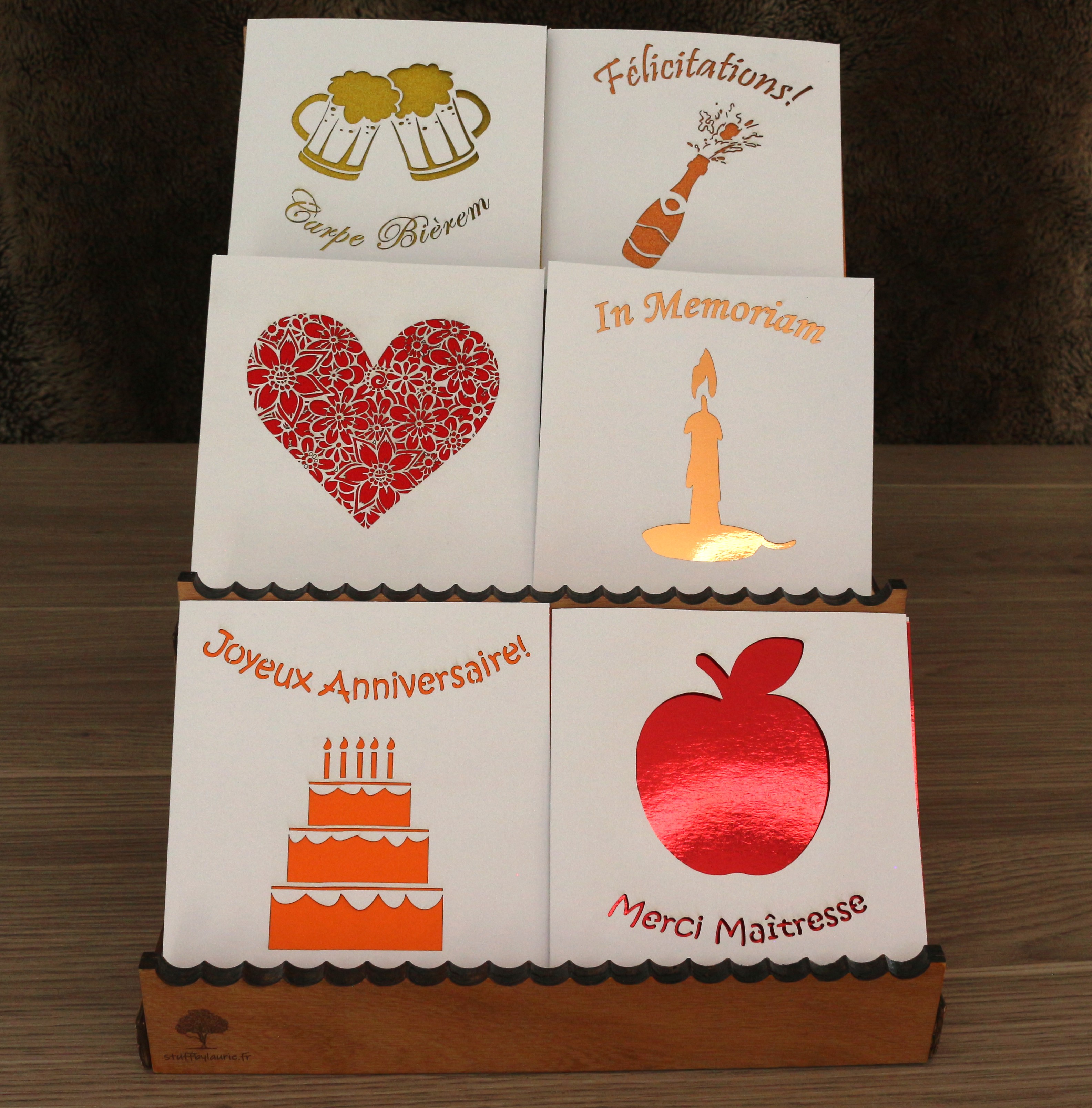 Carte de condoléances - In Memoriam