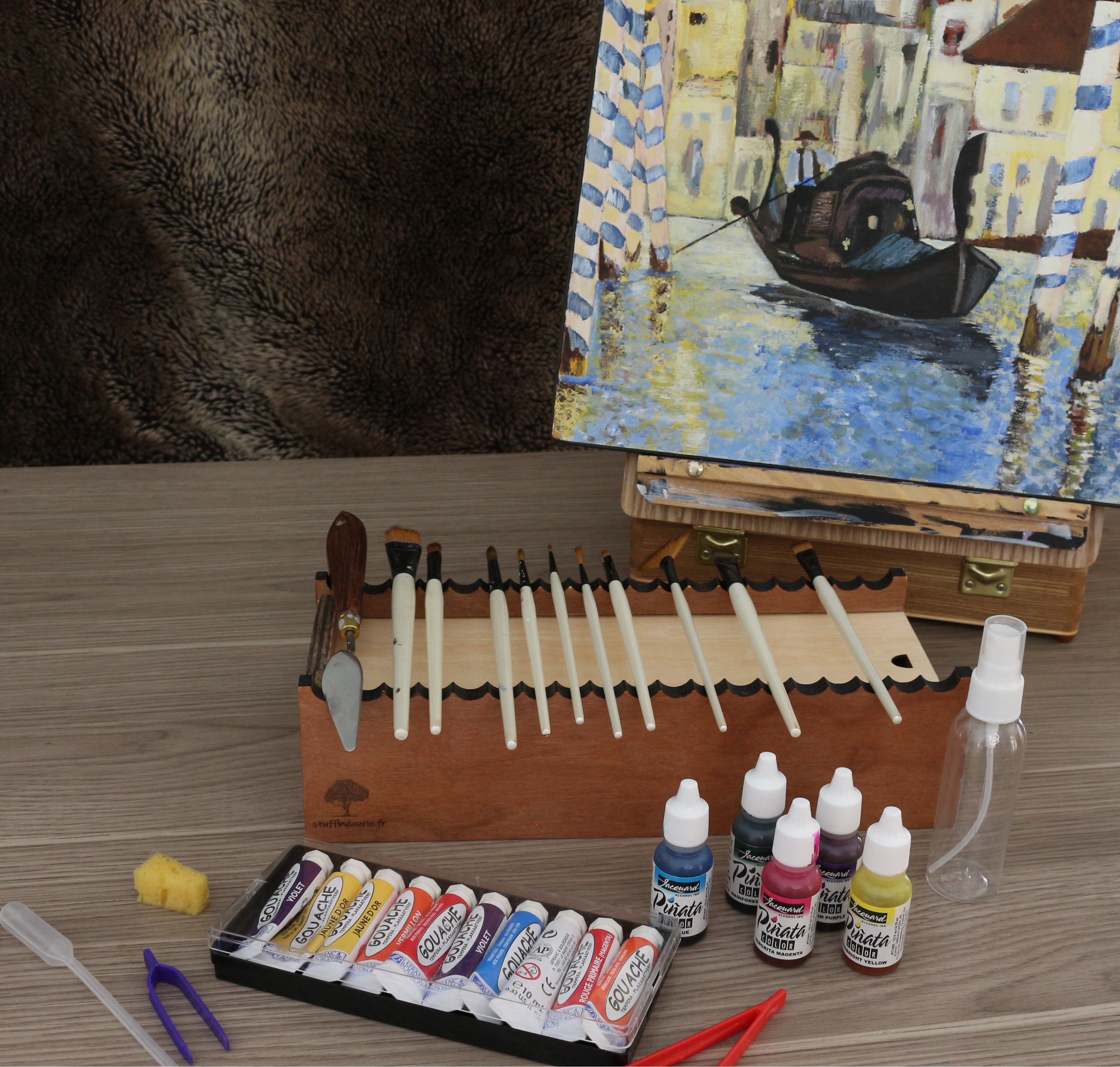 Repose Pinceaux - Plumier