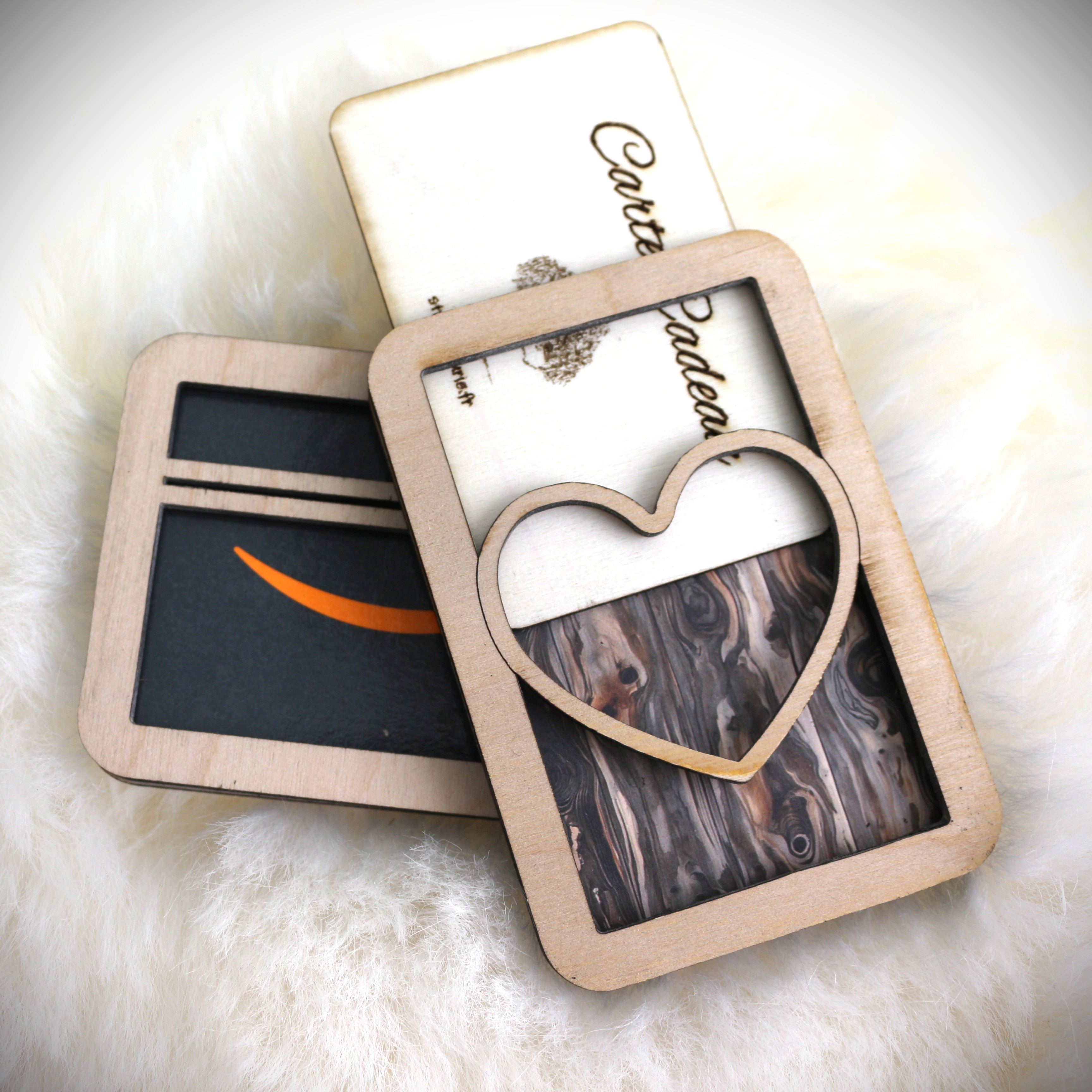 Étui pour carte cadeau: "Cœur"