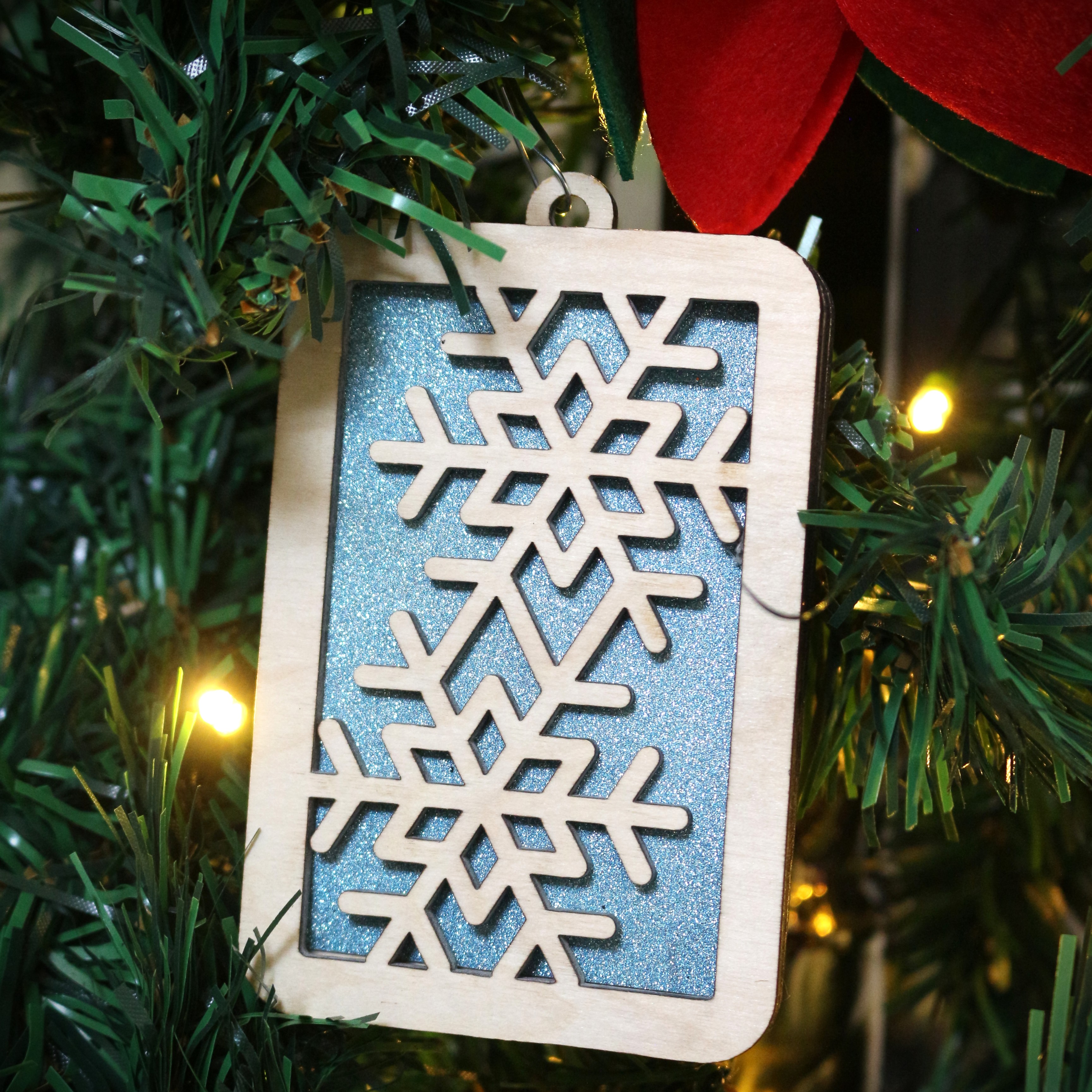 Étui pour carte cadeau : "Flocons"