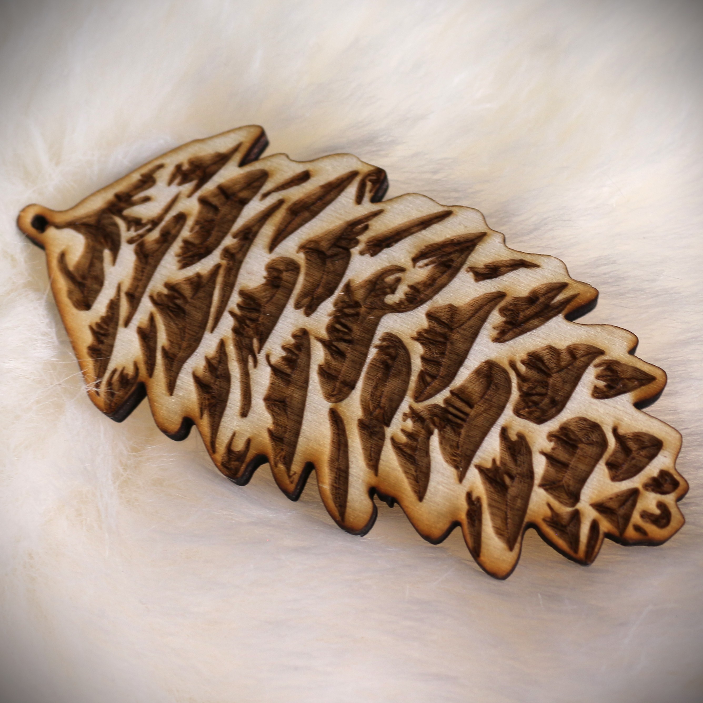 Décoration de sapin "pomme de pin"