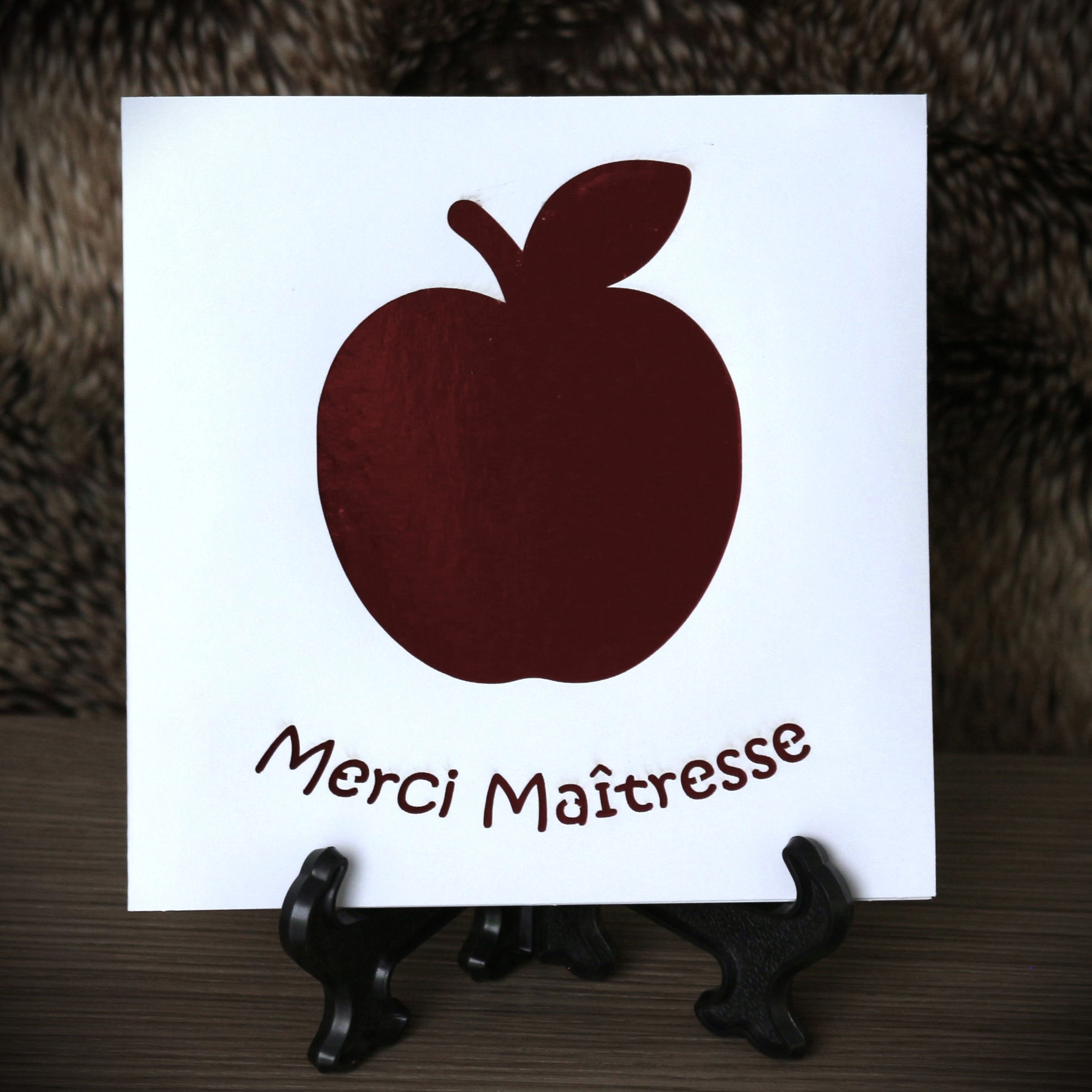 Carte - Merci Maîtresse 